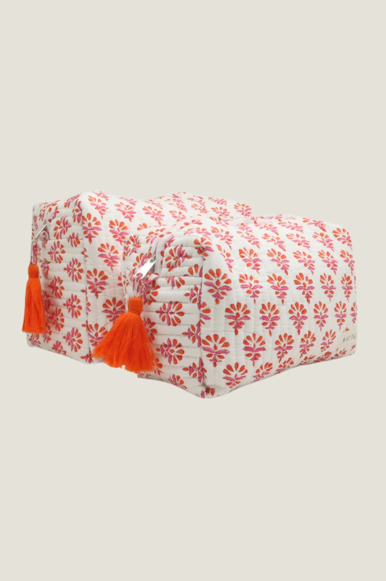 Medium Wash Bag | Hot Coral