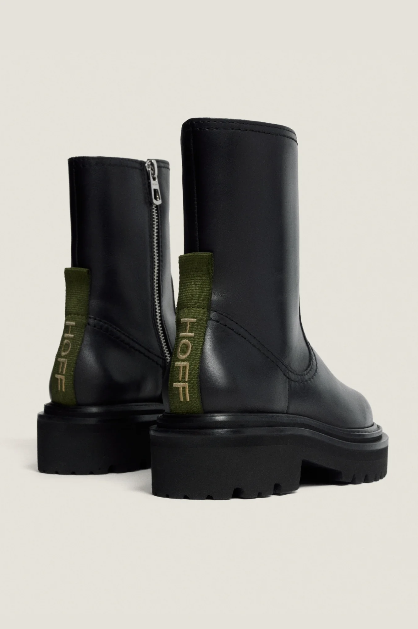 HOFF Office Leather Boot | Black