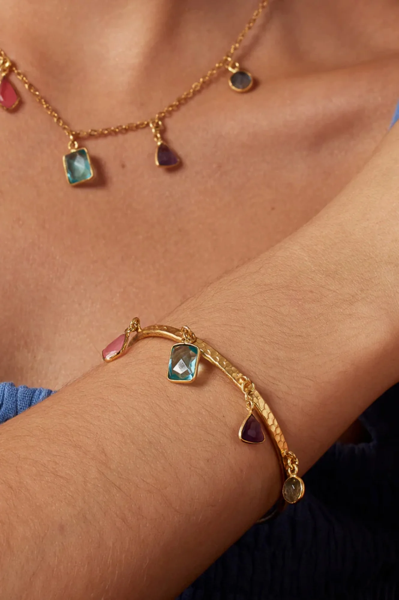 ASHIANA Aubrey Bangle | Multi