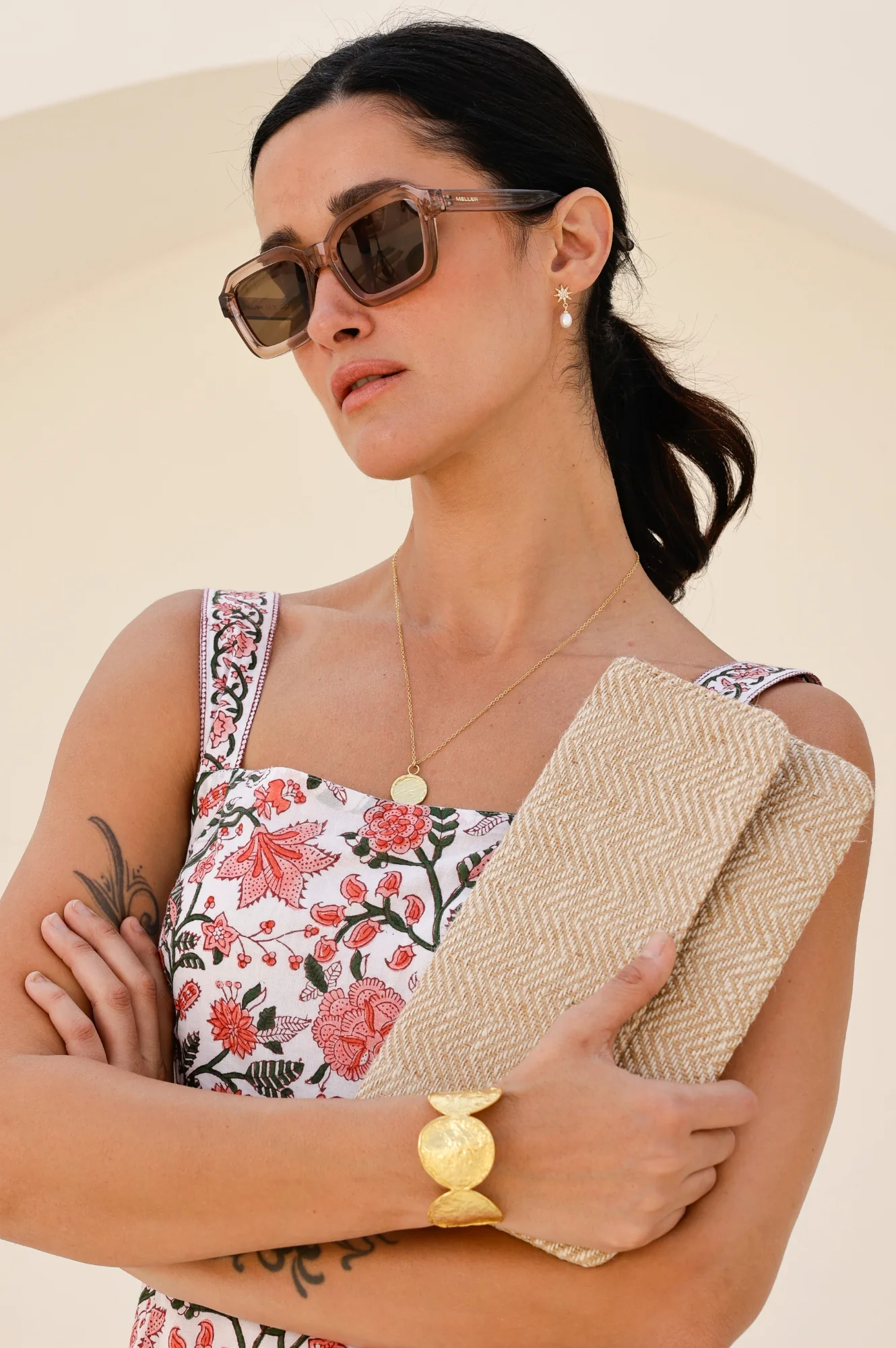 ASHIANA Florida Necklace | Gold