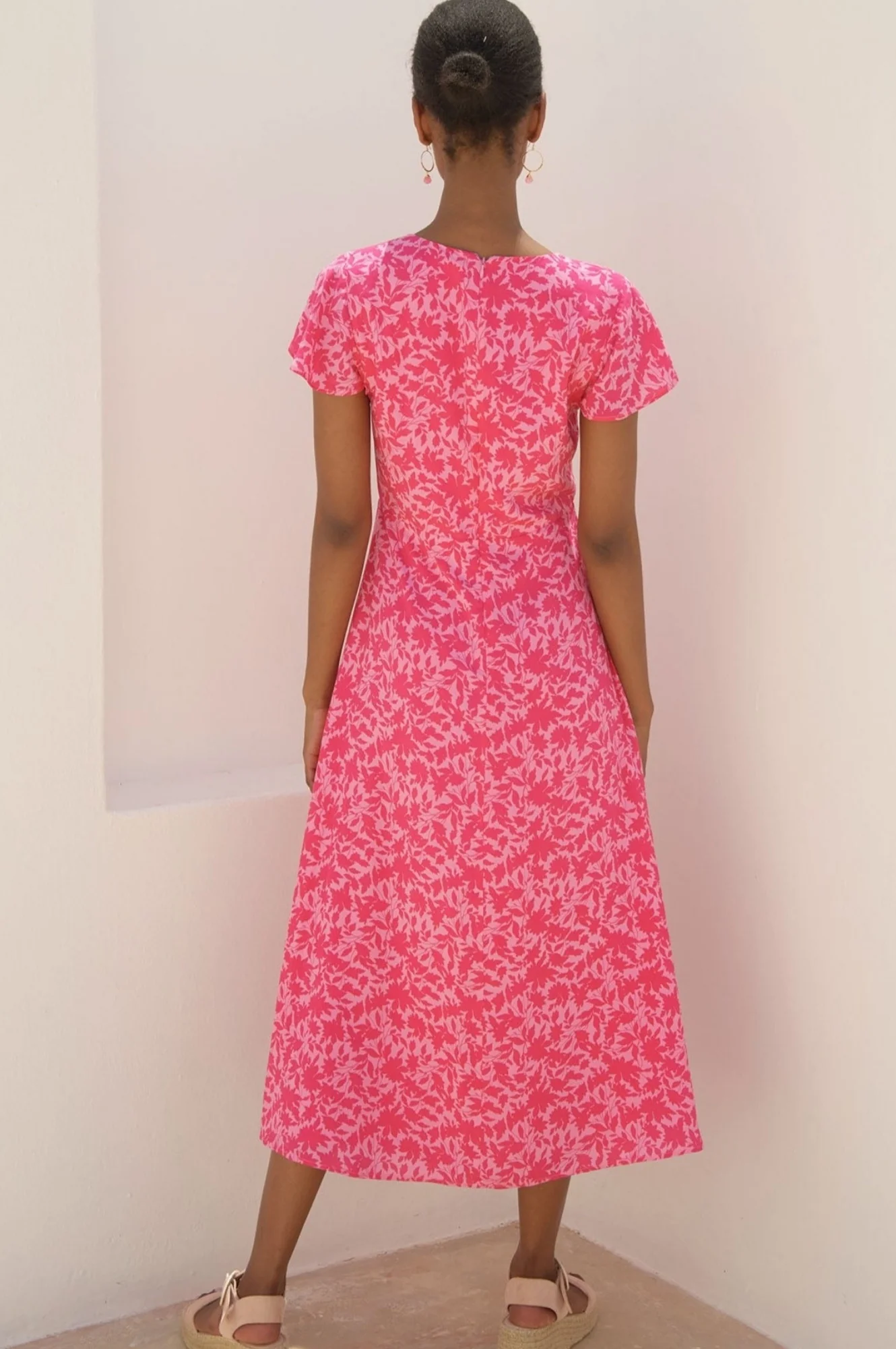 Felicity EcoVero™ Dress | Pink/Pink