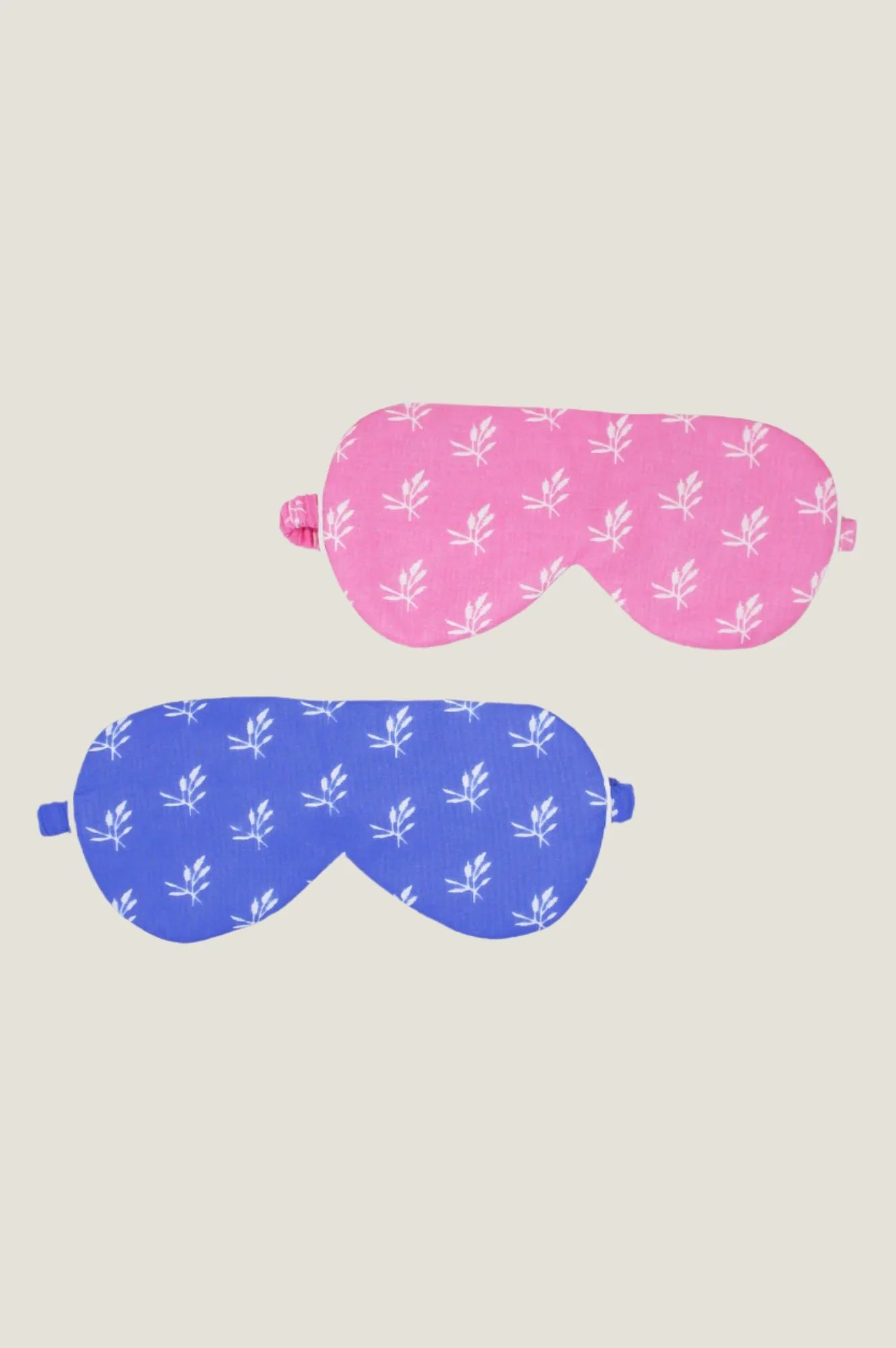 Eye Mask | Willow Leaf Pink