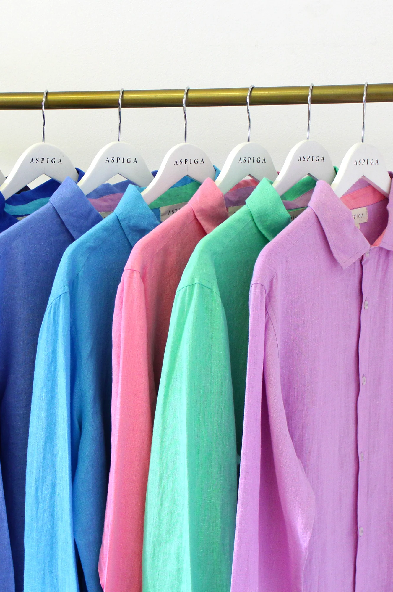 Men's Premium Linen Shirt | Pink