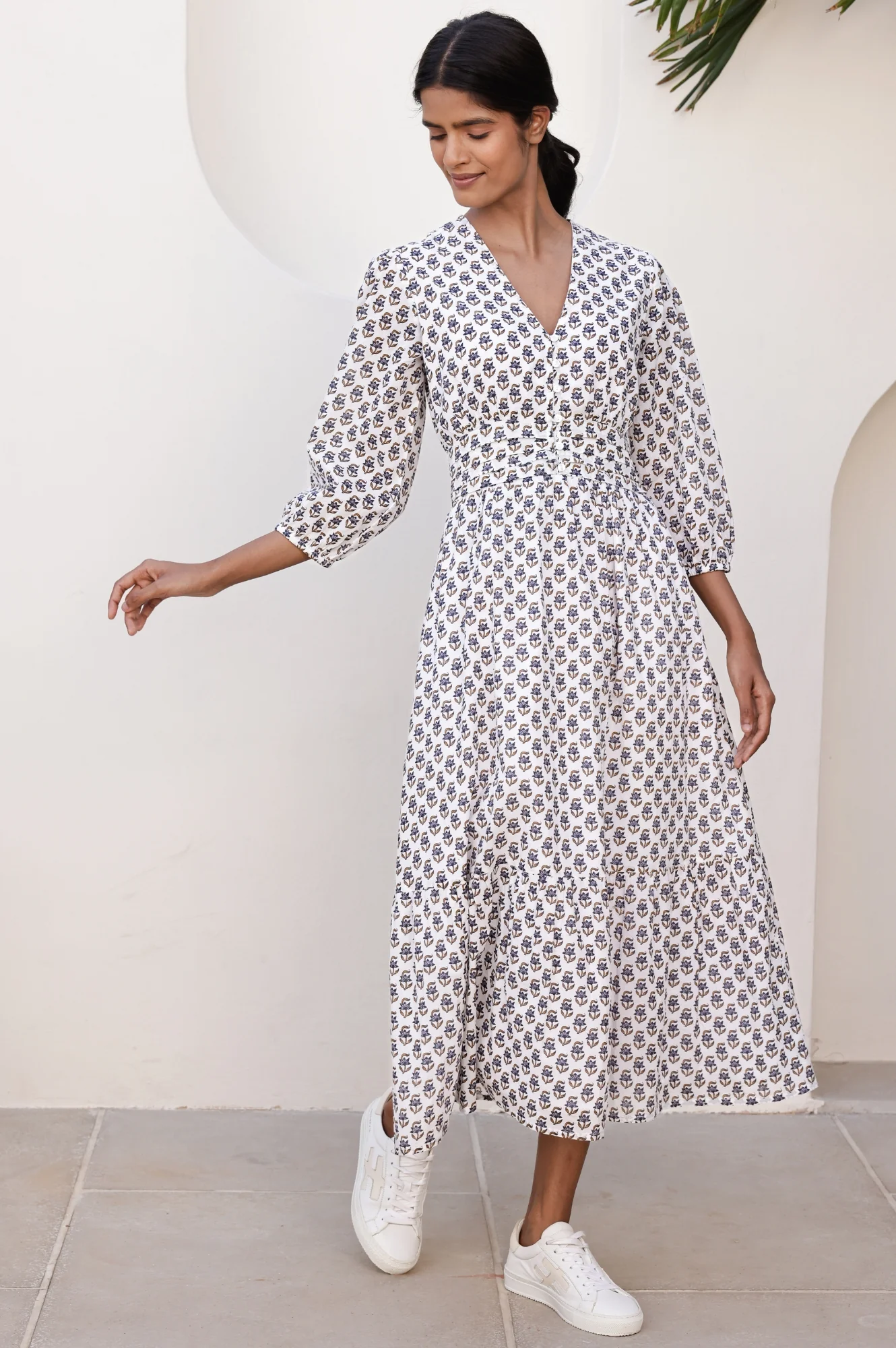 Jyoti Dress | Jasmine Neutral