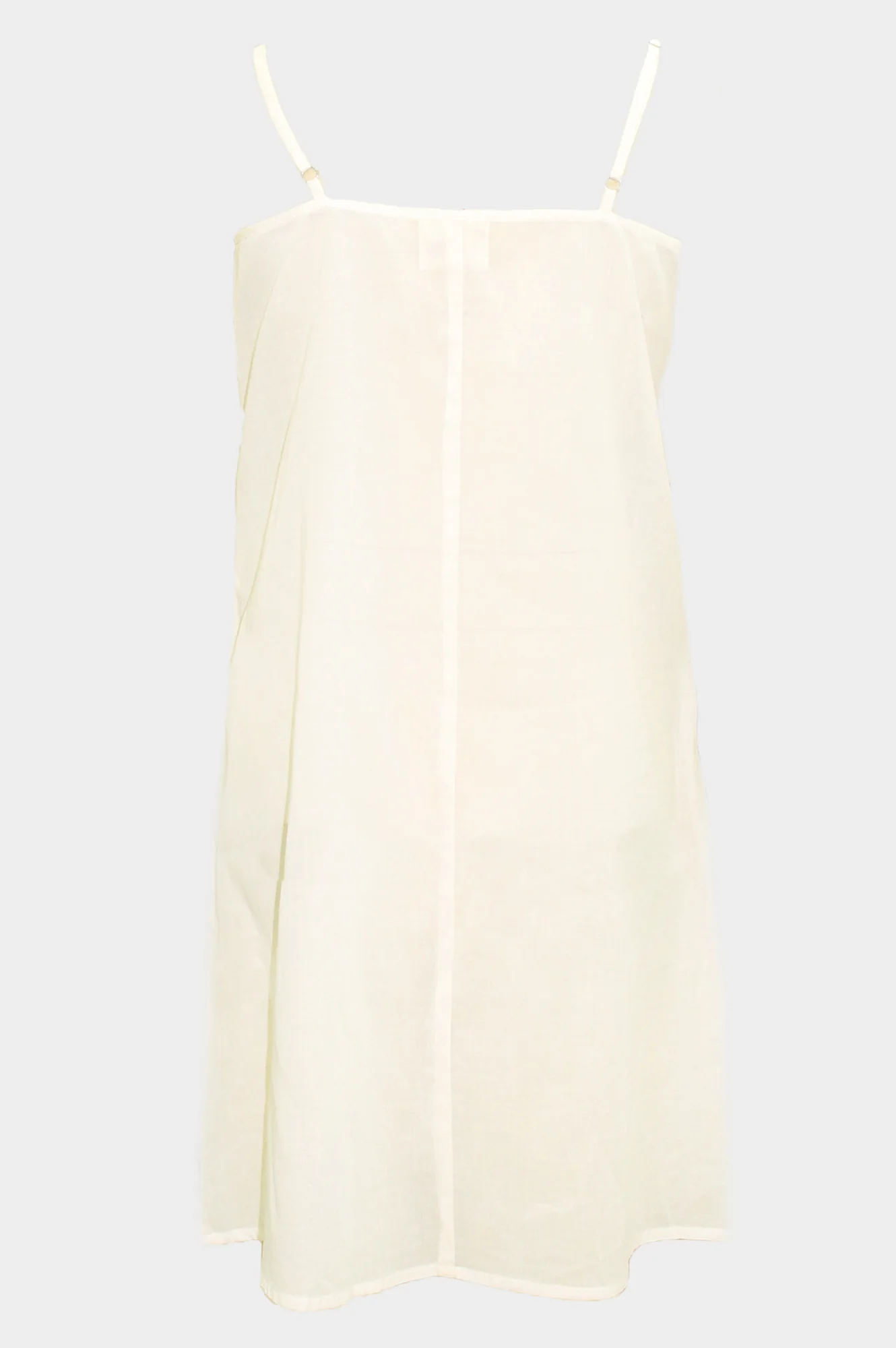 Cami V Midi Slip Dress | Neutral