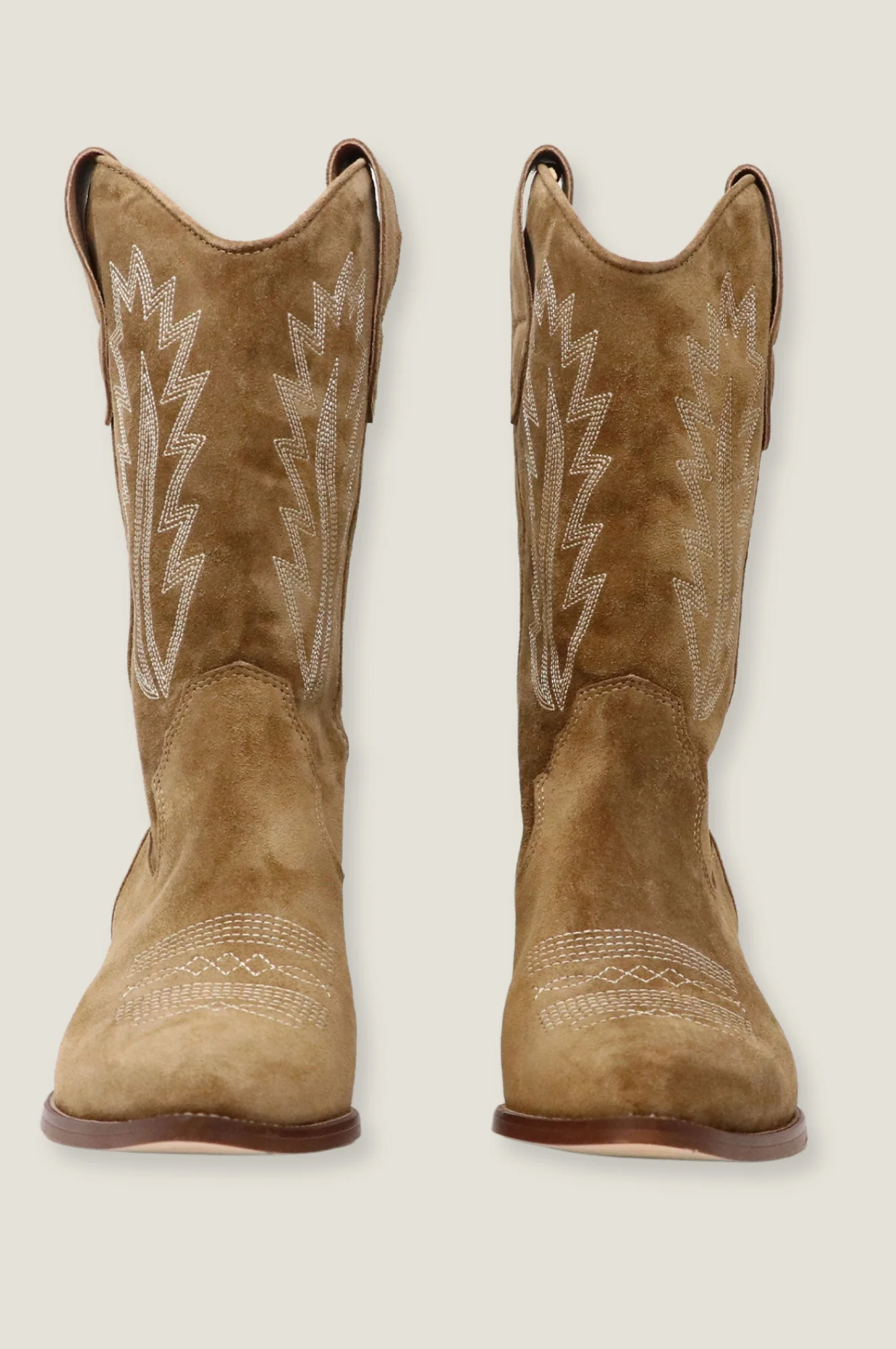 ALPE Camilla Cowboy Boots | Camel
