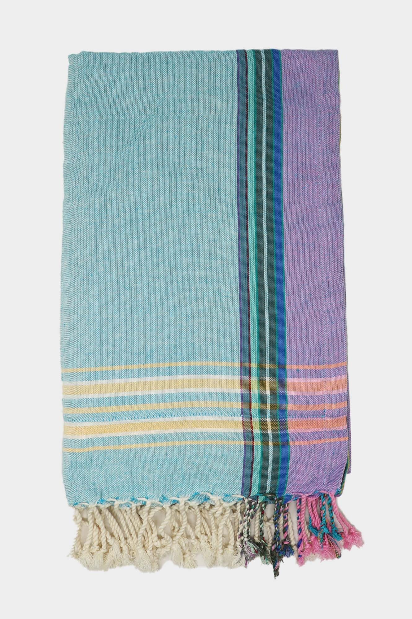 Kikoy Towel | Blue/Lilac