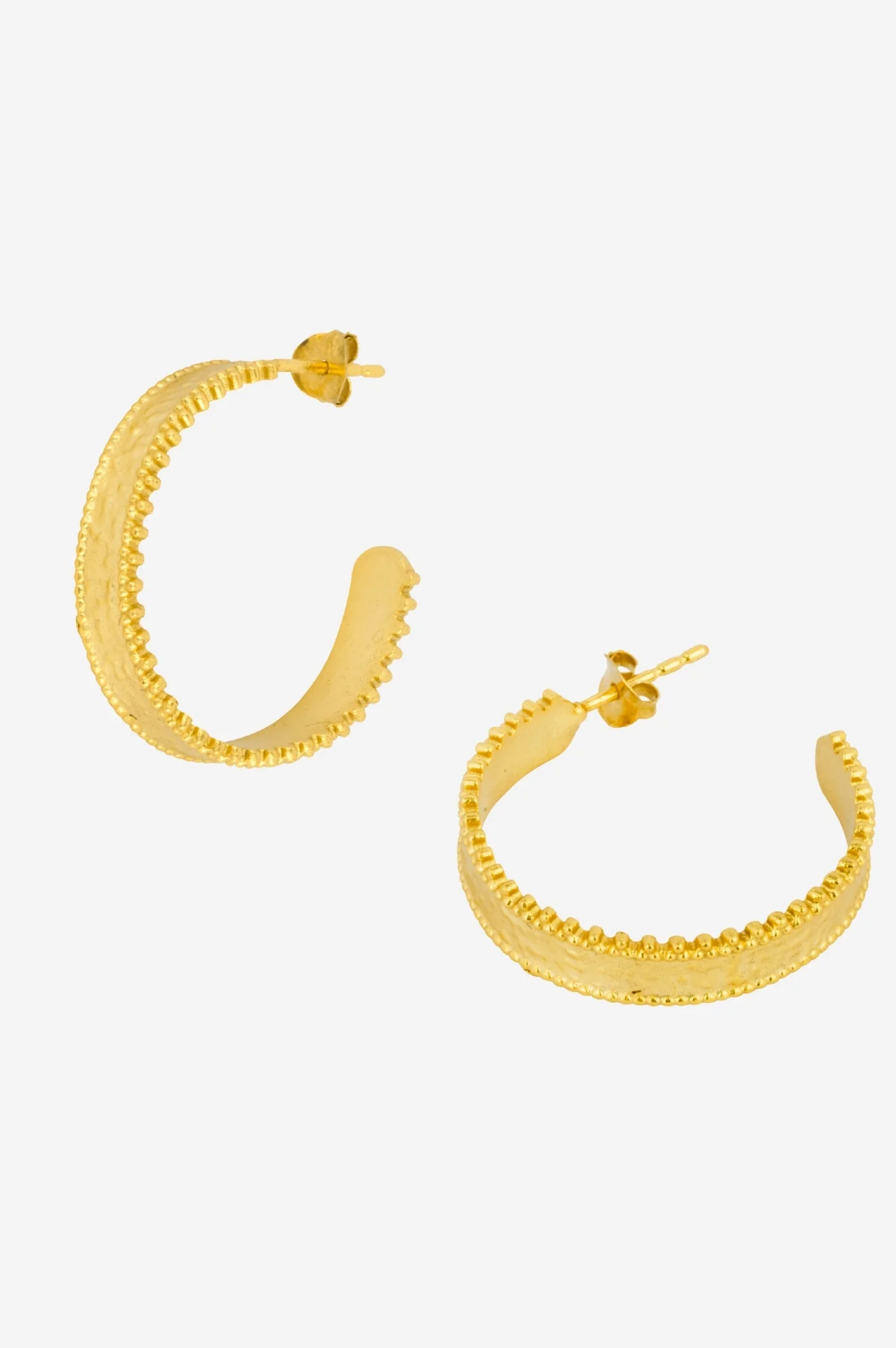 ASHIANA Silvia Hoop Earrings | Gold
