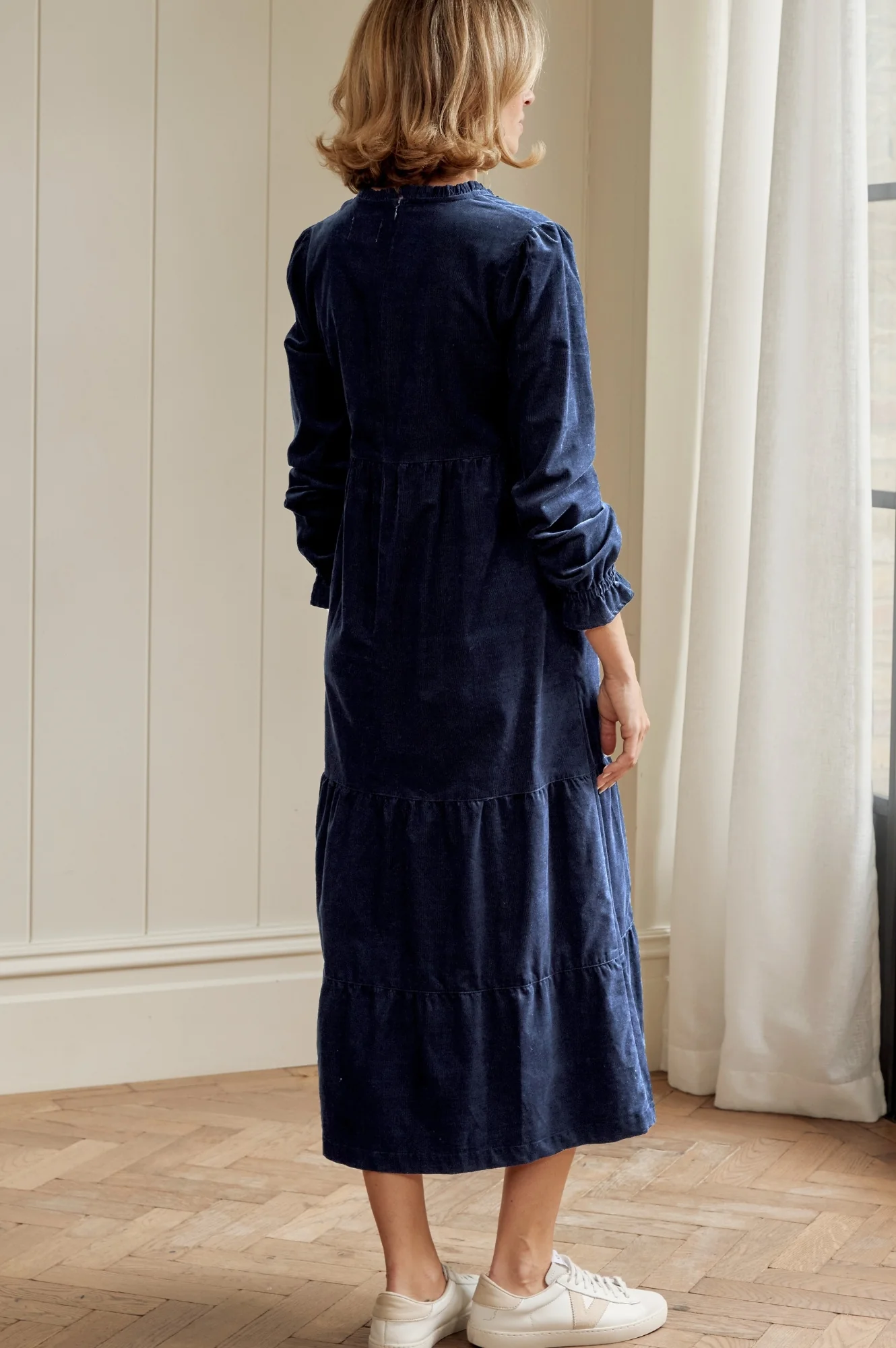 Liv Corduroy Dress | Ink