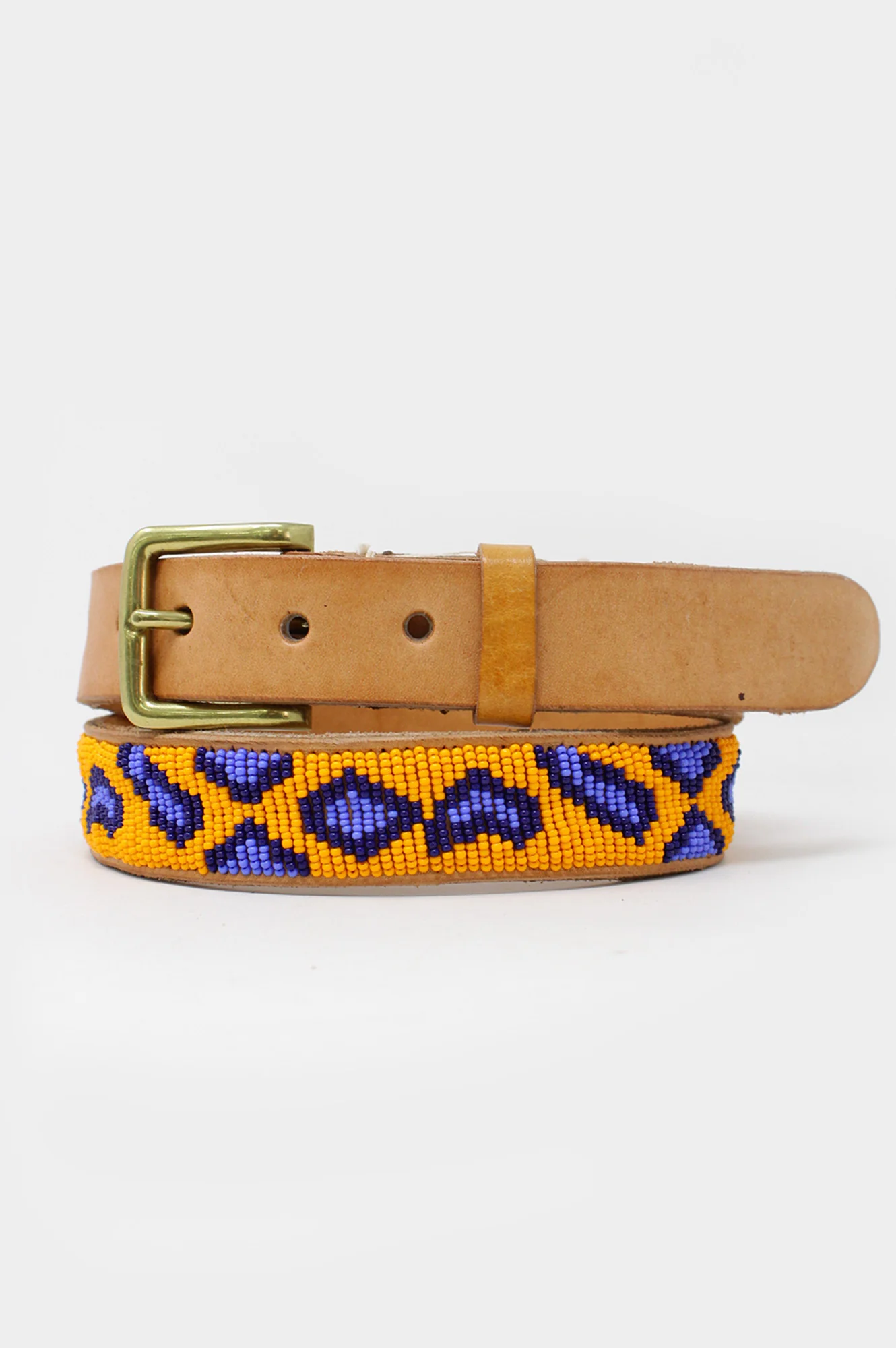 Cheetah Belt | Orange/Blue
