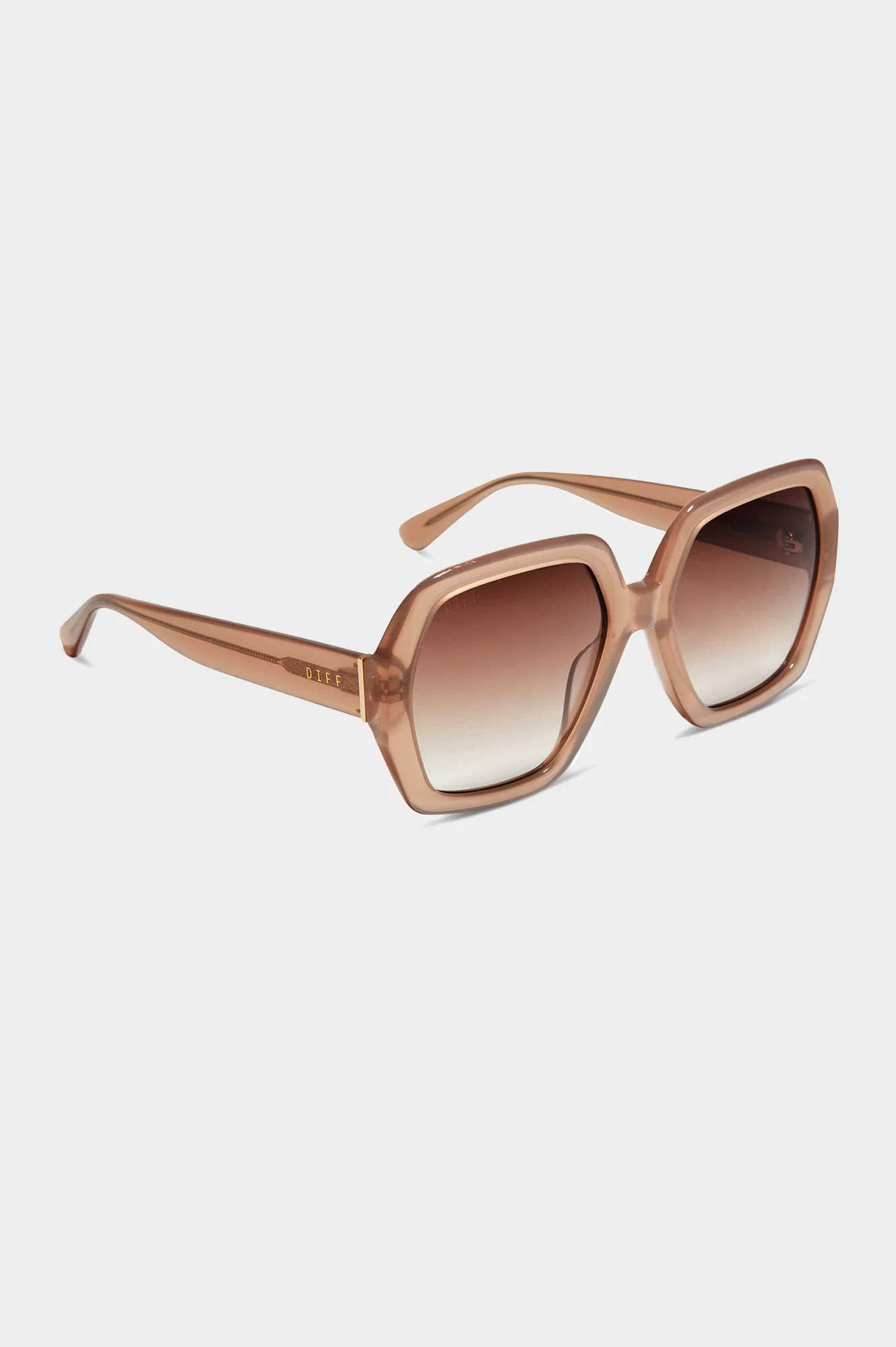 DIFF EYEWEAR Nola Sunglasses | Taupe