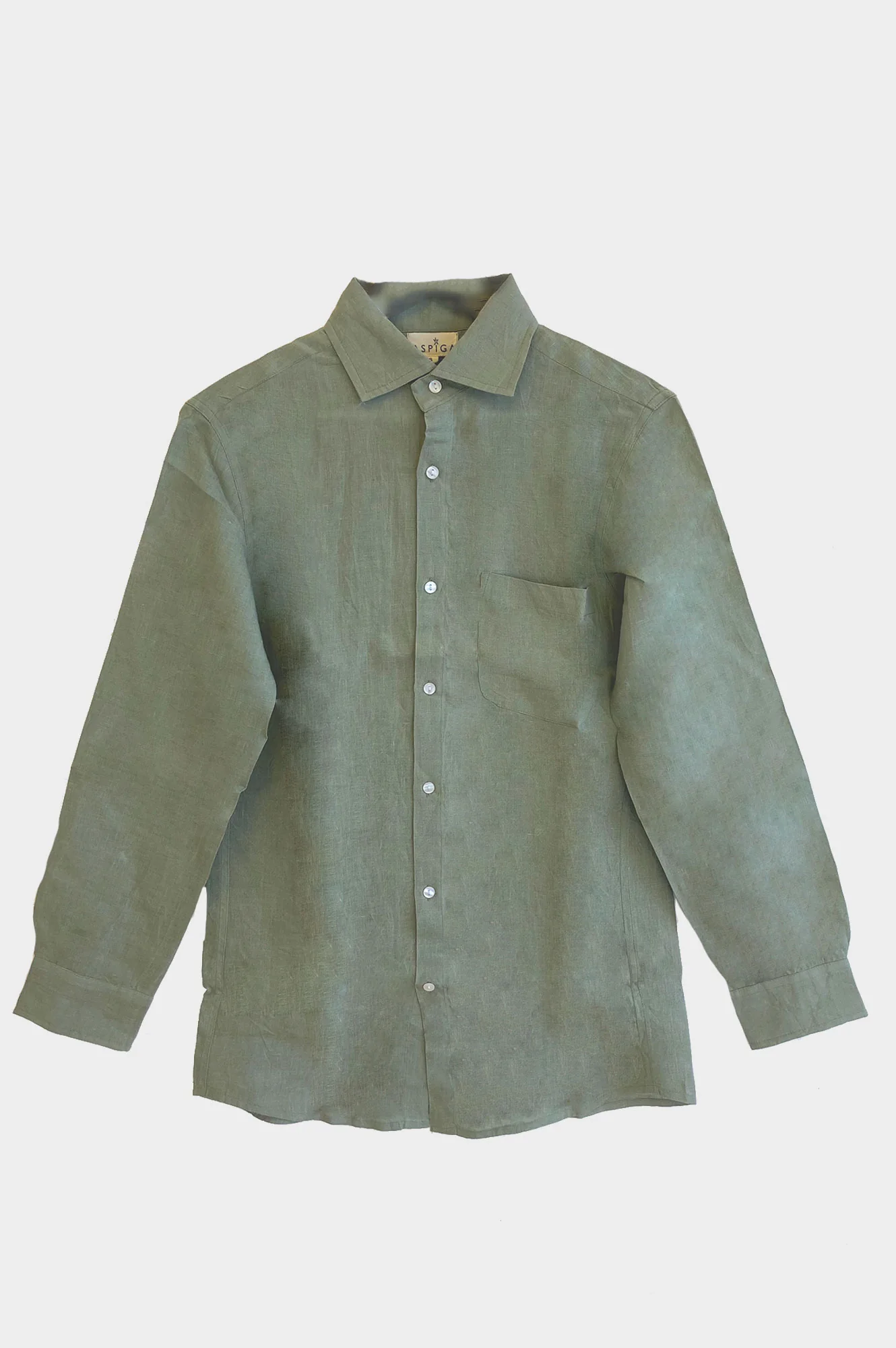Men's Premium Linen Shirt | Khaki