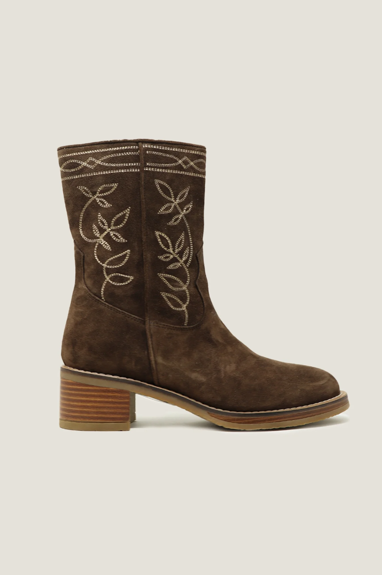 ALPE Ella Suede Boots | Chocolate