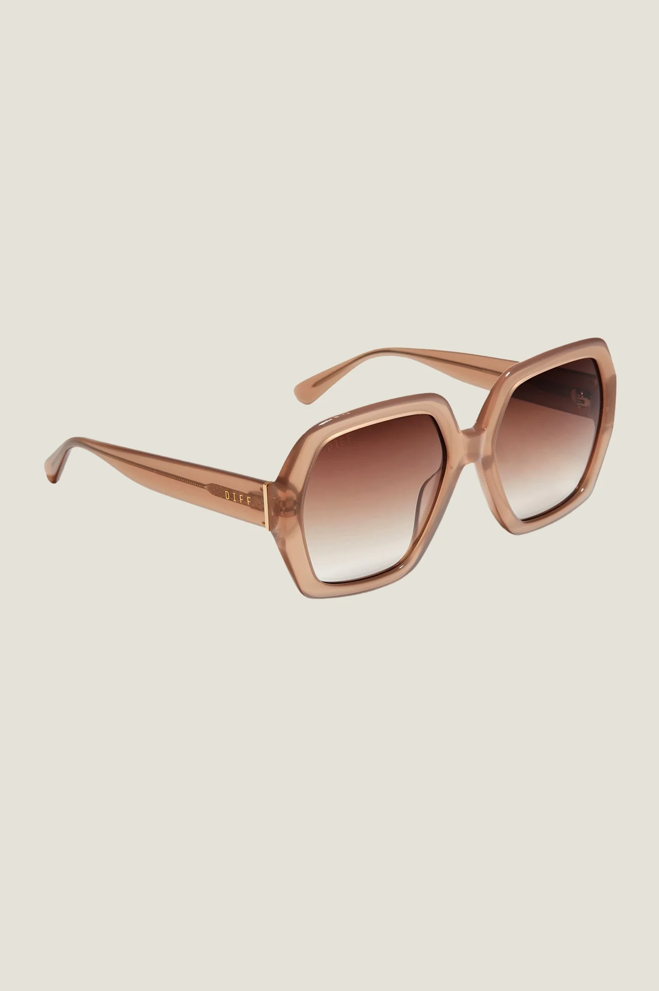 DIFF EYEWEAR Nola Sunglasses | Taupe
