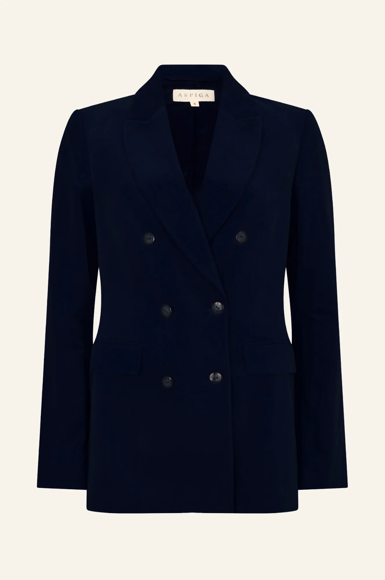 Theresa Stretch Corduroy Blazer | Ink