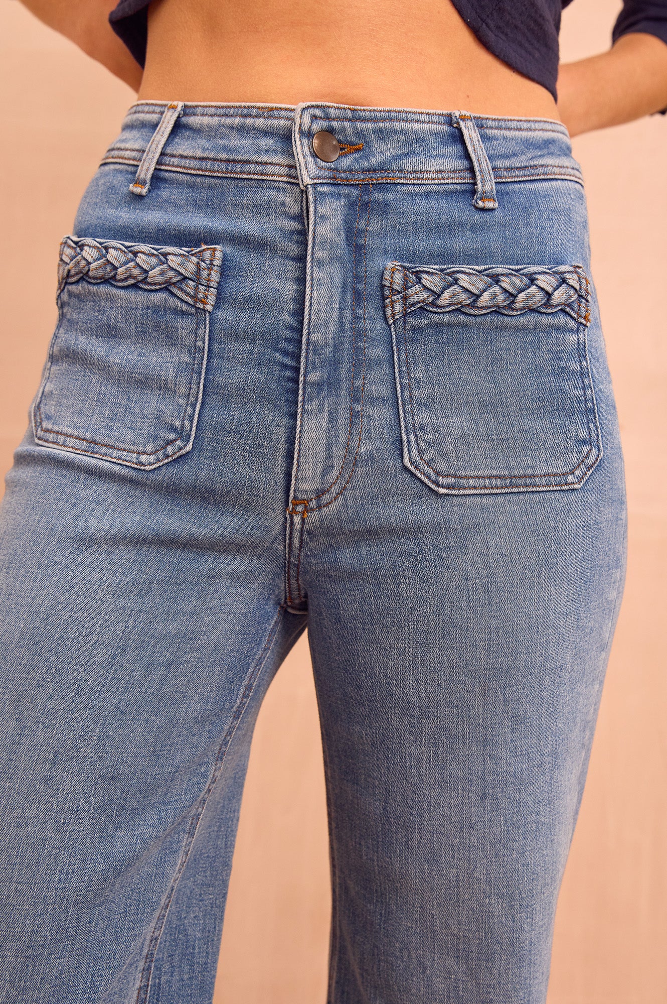 MAISON HOTEL Willie Giulietta Jean | Light Blue