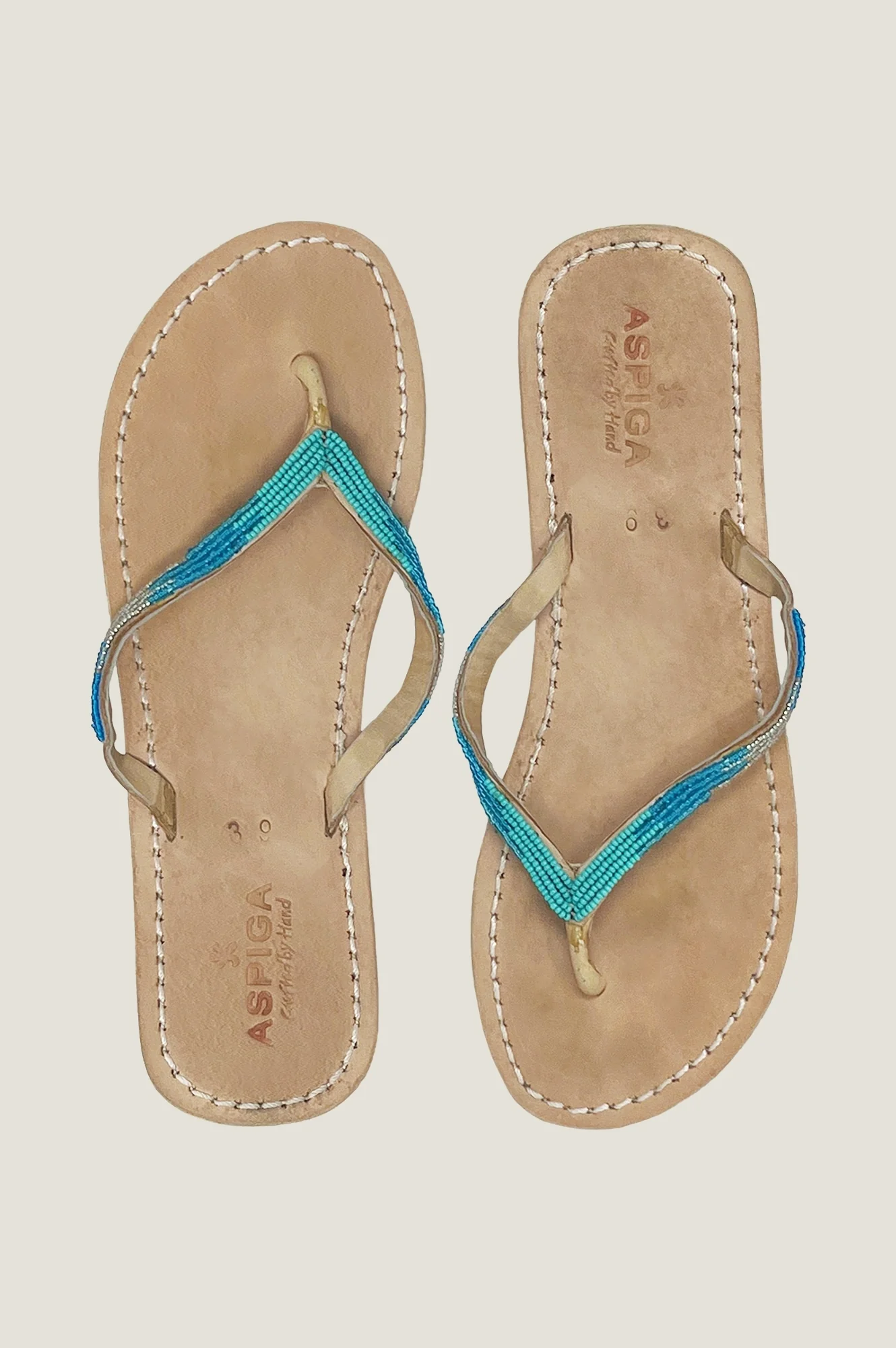 Ombre Flip Flops | Blue