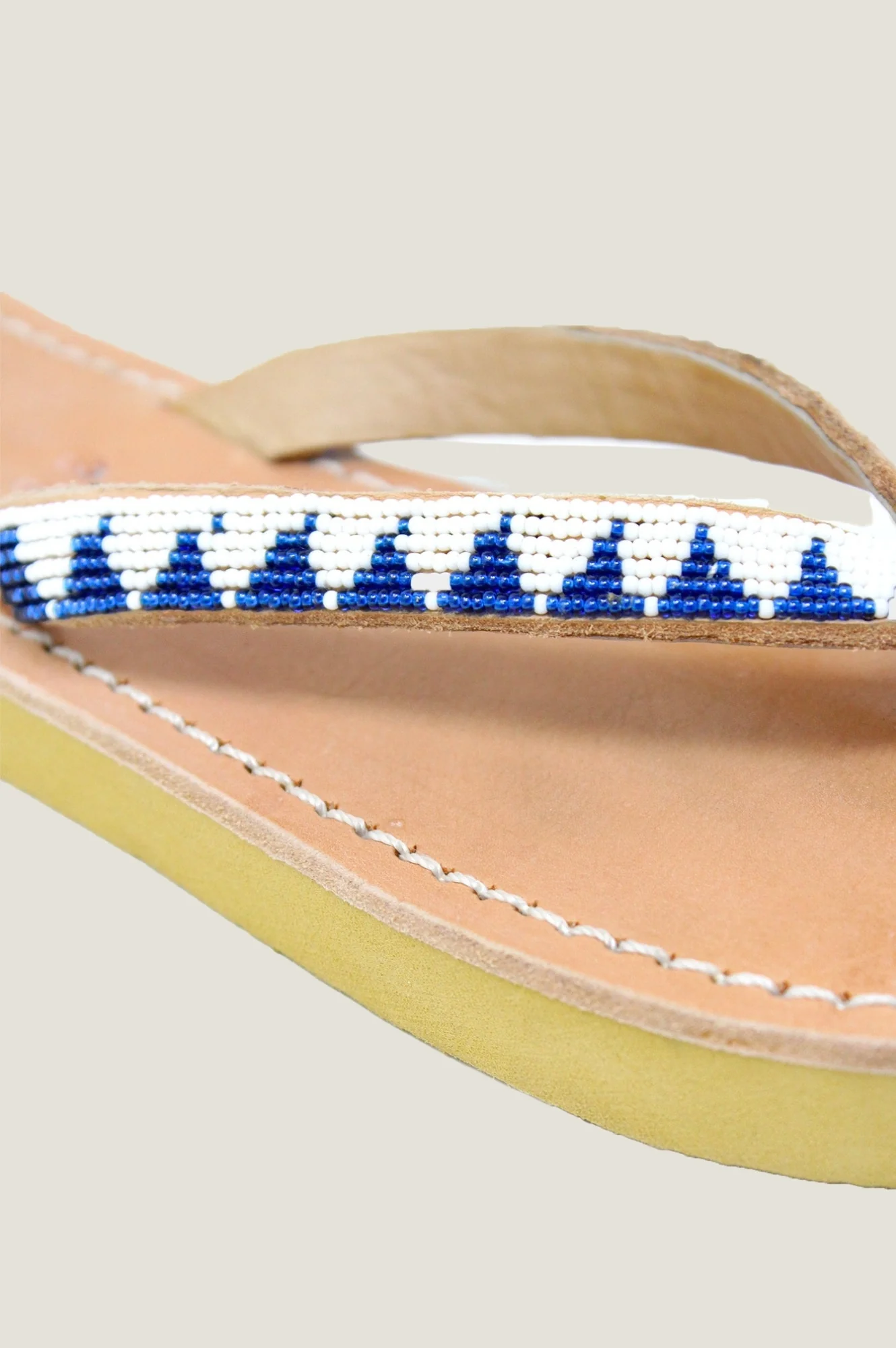 Ziggy Sandals | White/Cobalt