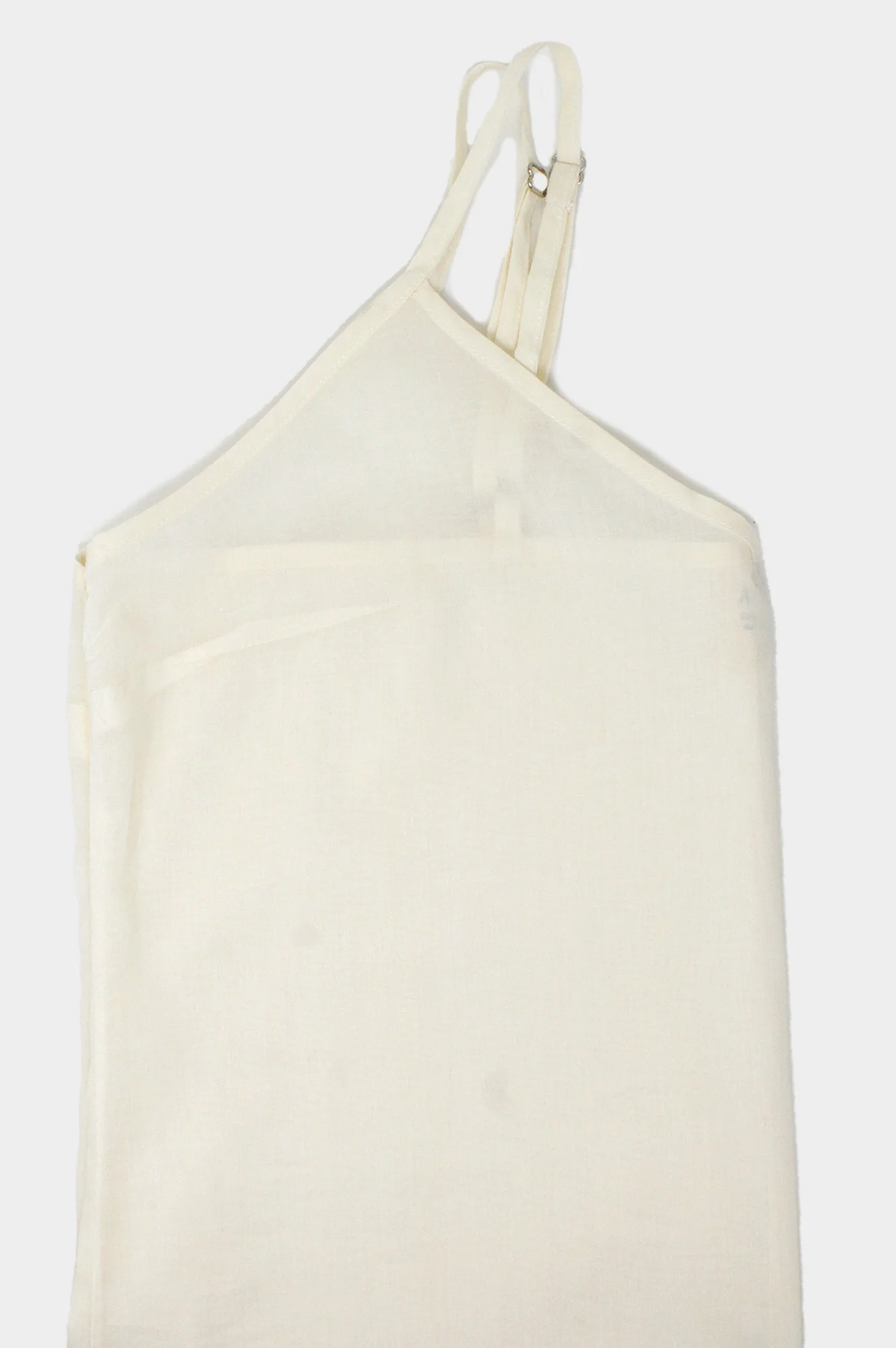 Cami V Midi Slip Dress | Neutral