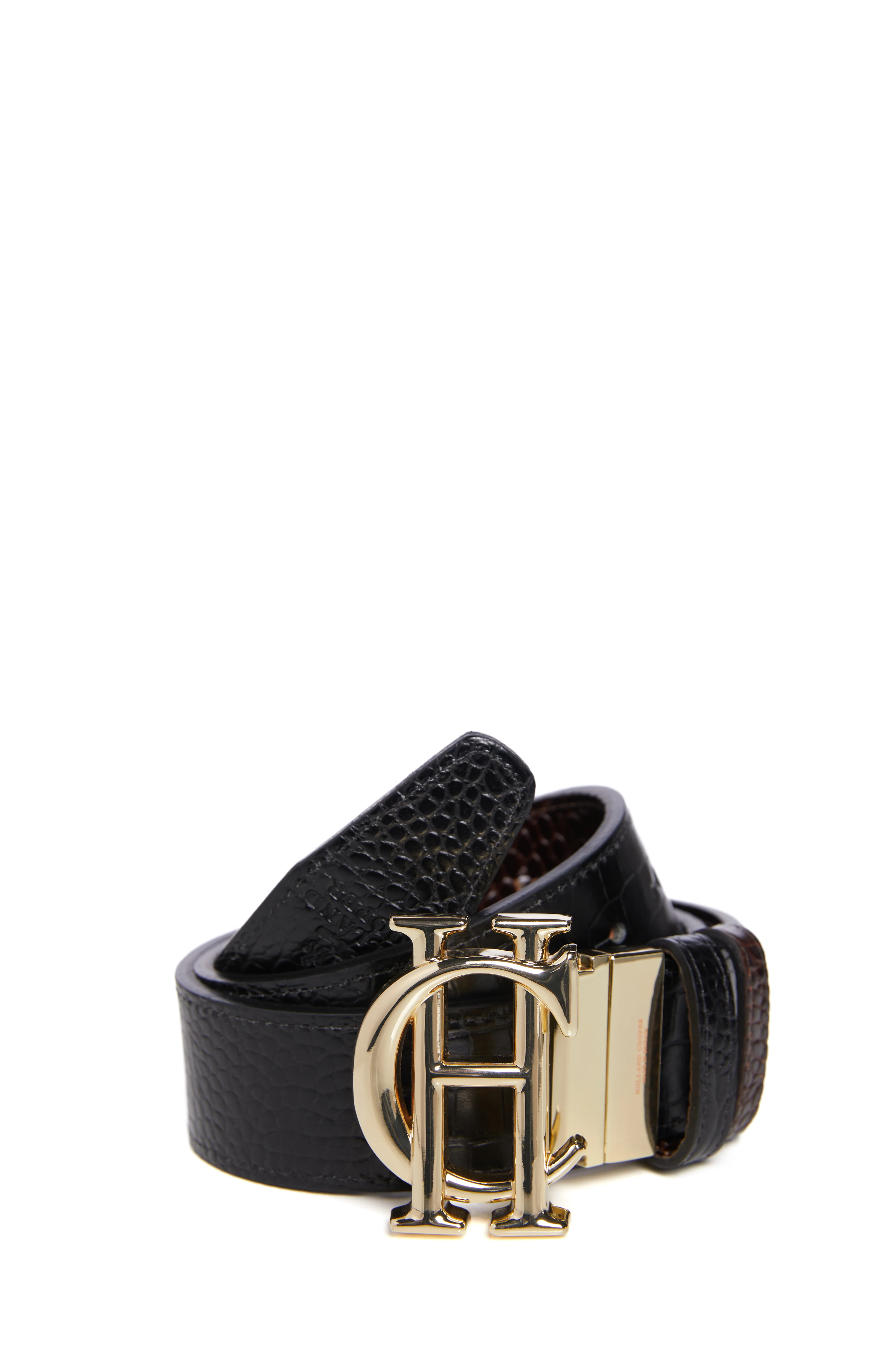 HC Classic Belt Reversible (Black Chocolate Croc)