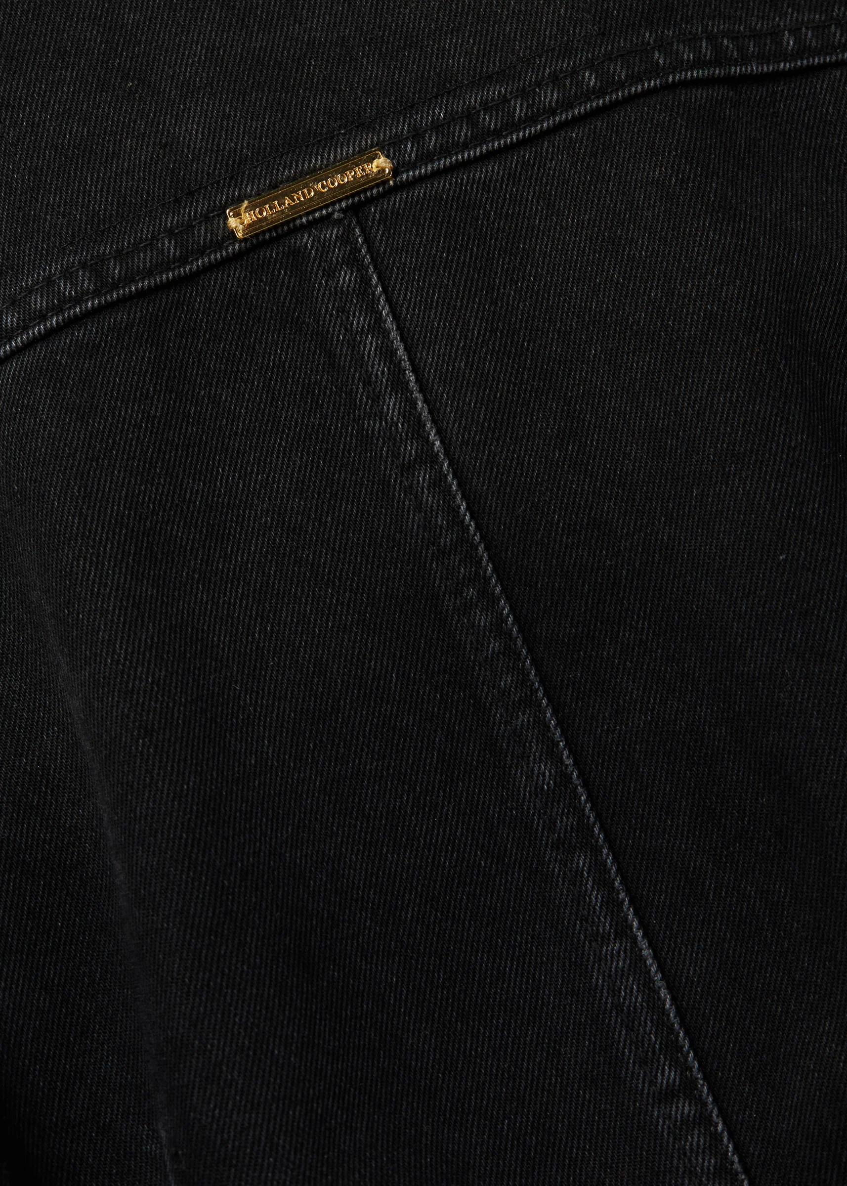 Denim Jumpsuit (Washed Black)