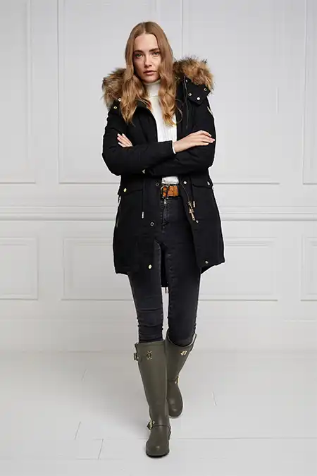 Sherpa Lined Regency Wellington (Matte Green)