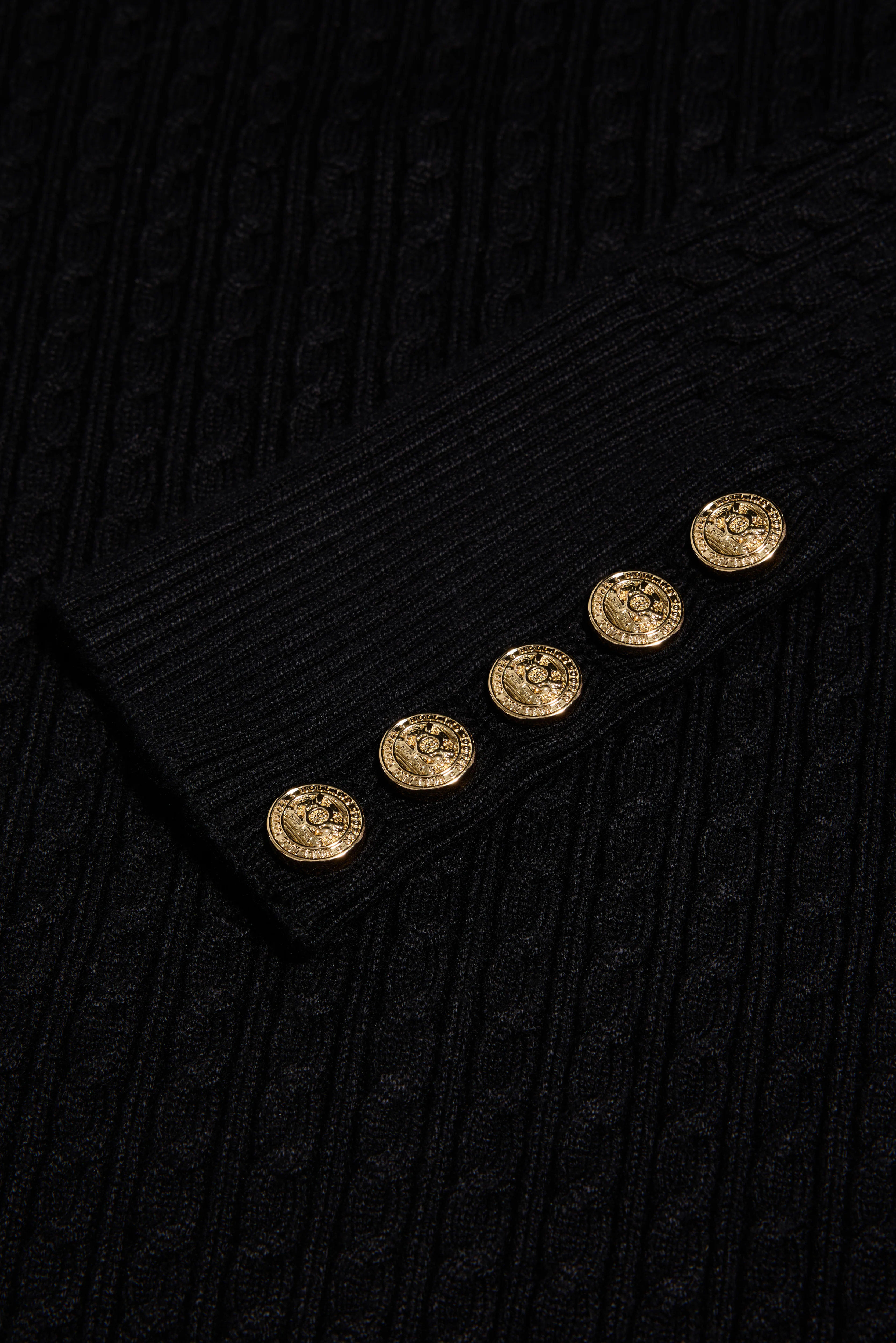 Princeton Crew Neck Knit (Black)