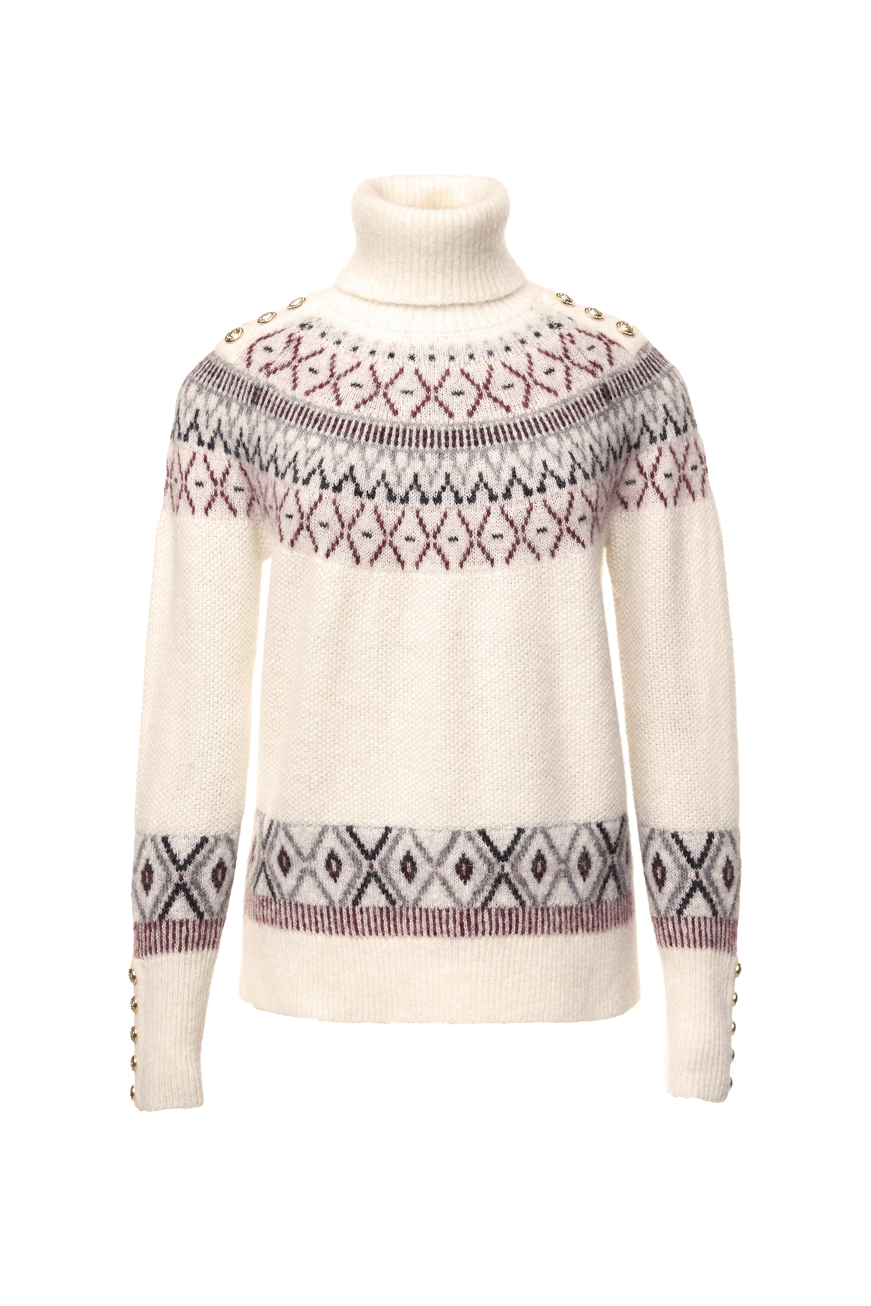 Fairisle Knit (Cream)