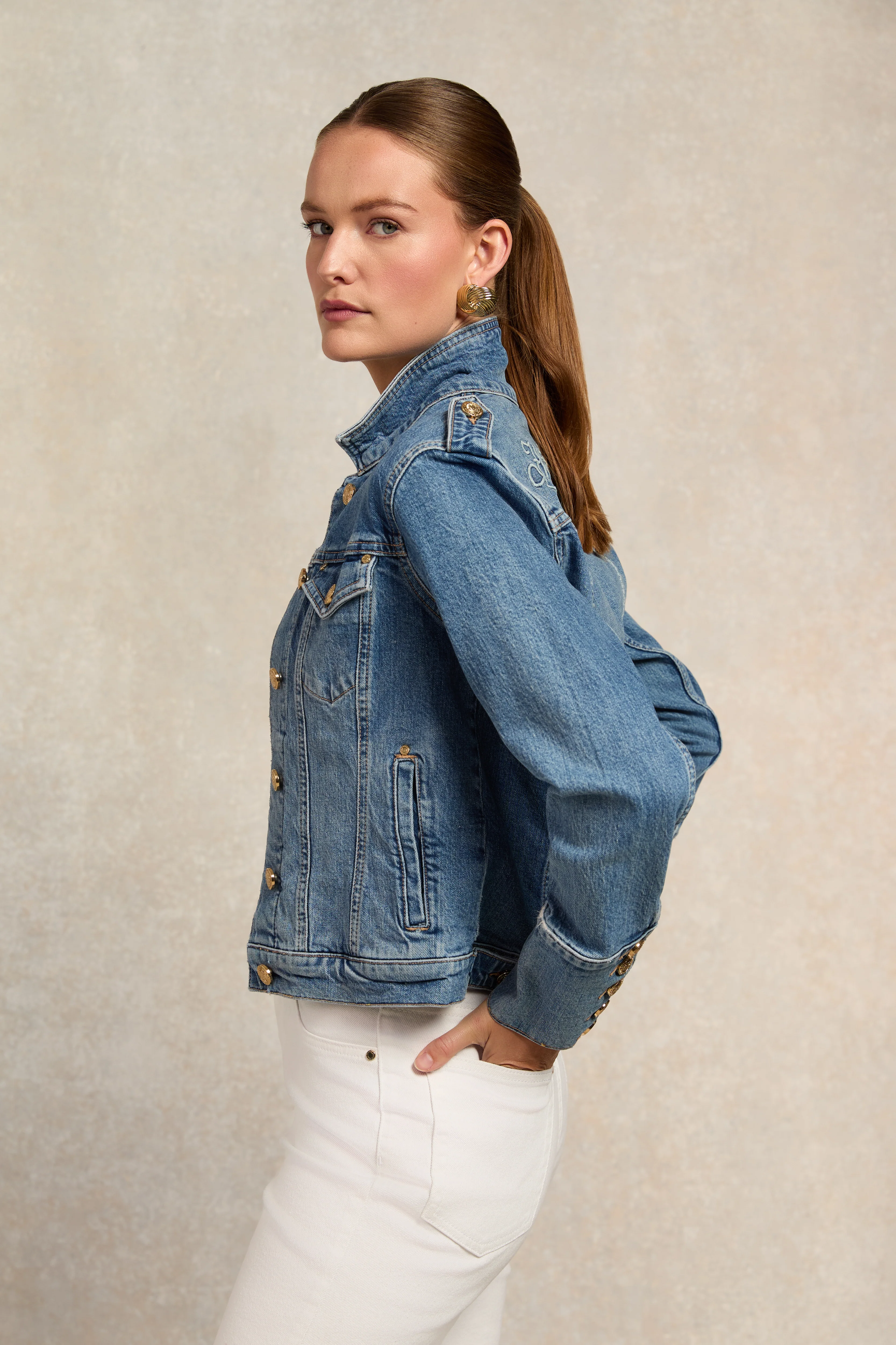 Iconic Denim Jacket (Classic Indigo)