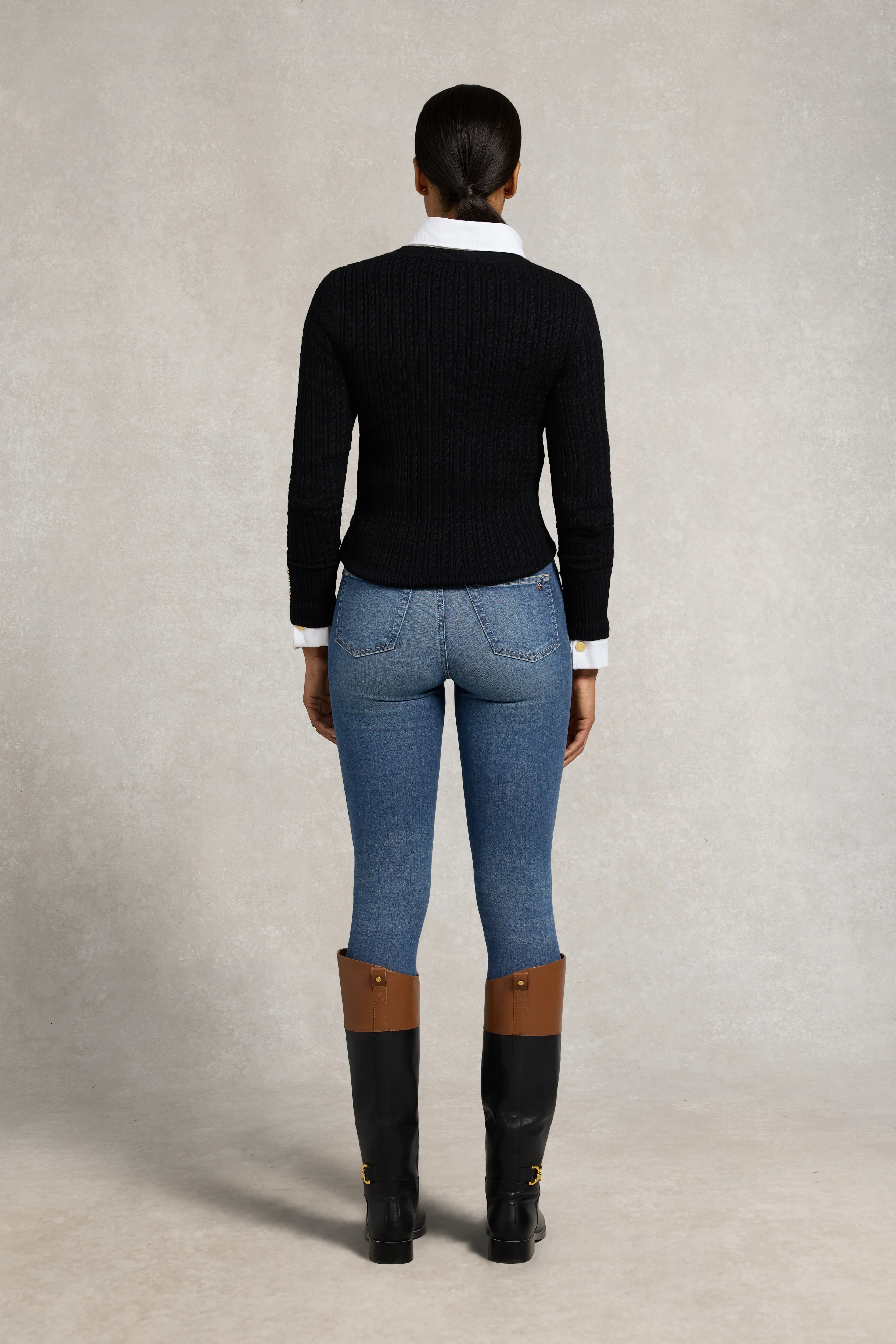 Princeton Crew Neck Knit (Black)