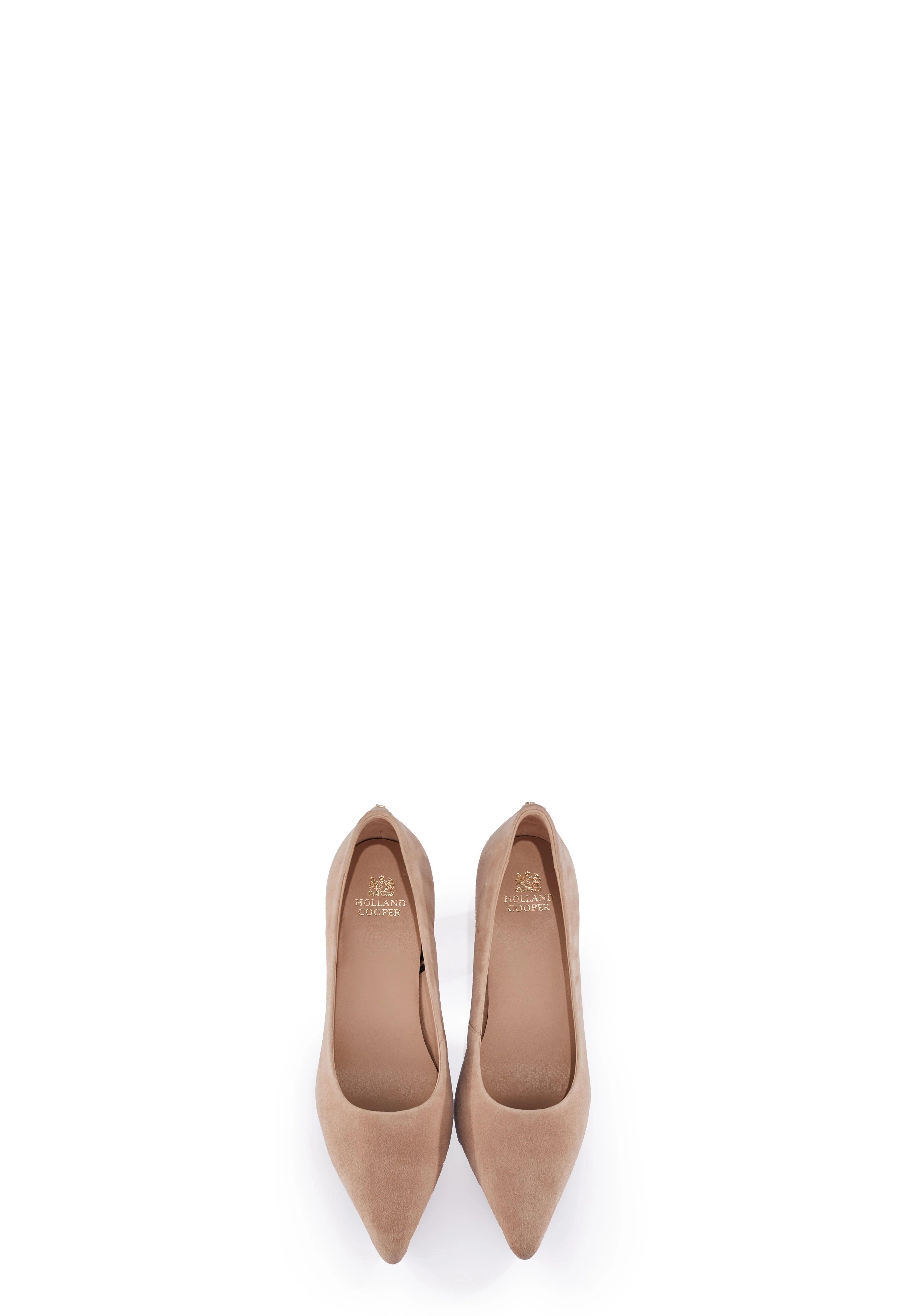 Regency Court Shoe (Taupe Suede)