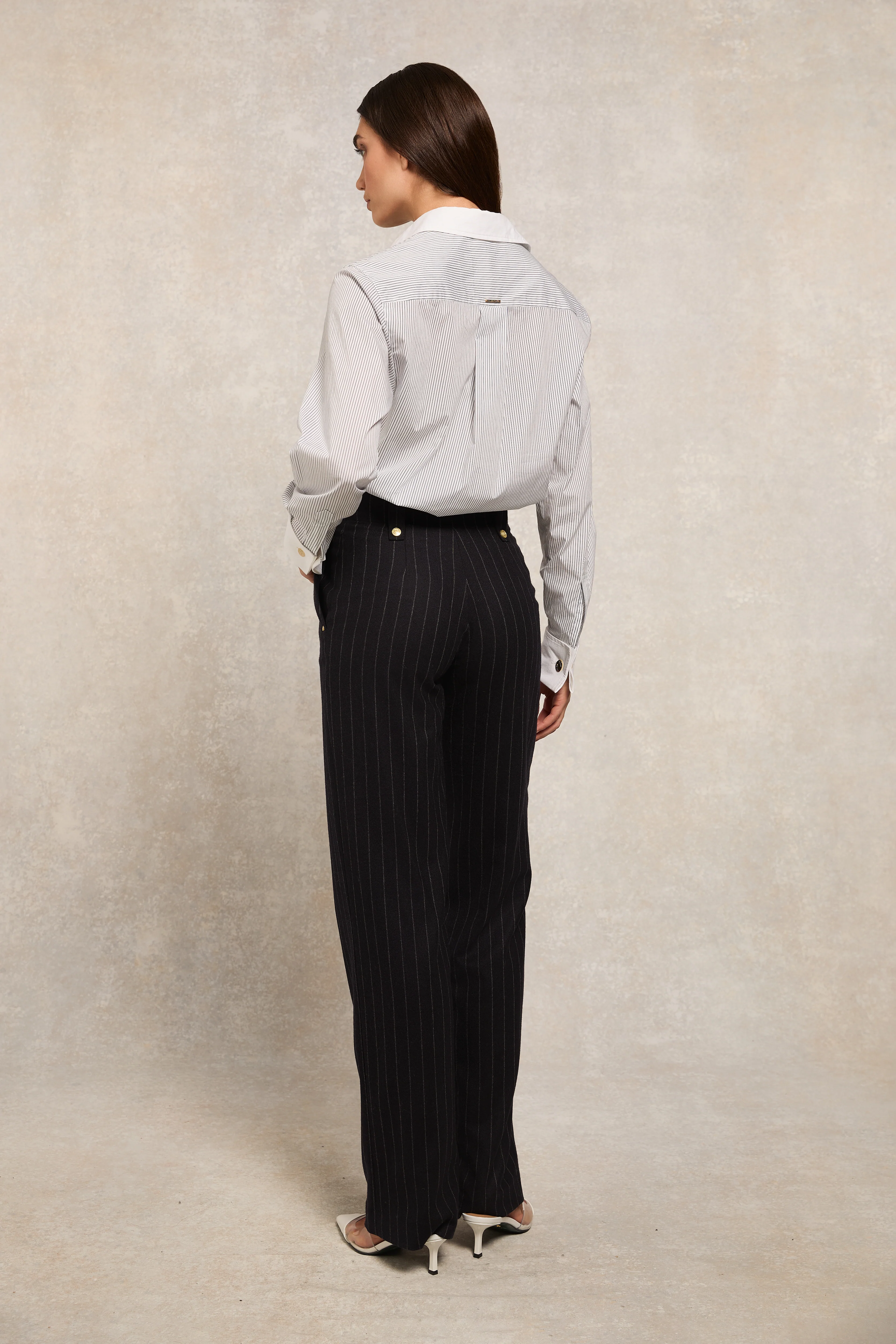 Louisa Shirt (Pinstripe)