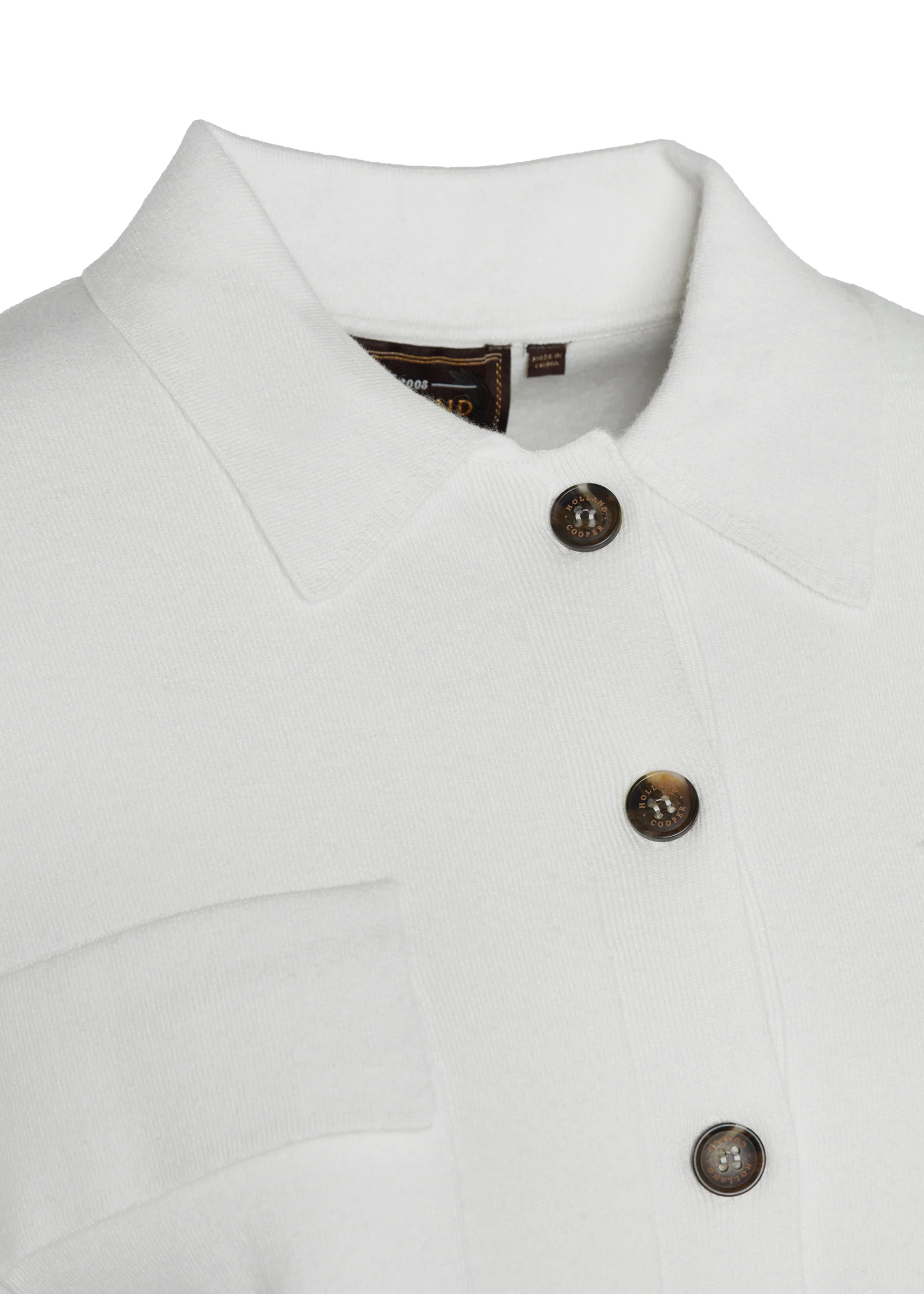 Maria Knitted Overshirt (Natural)