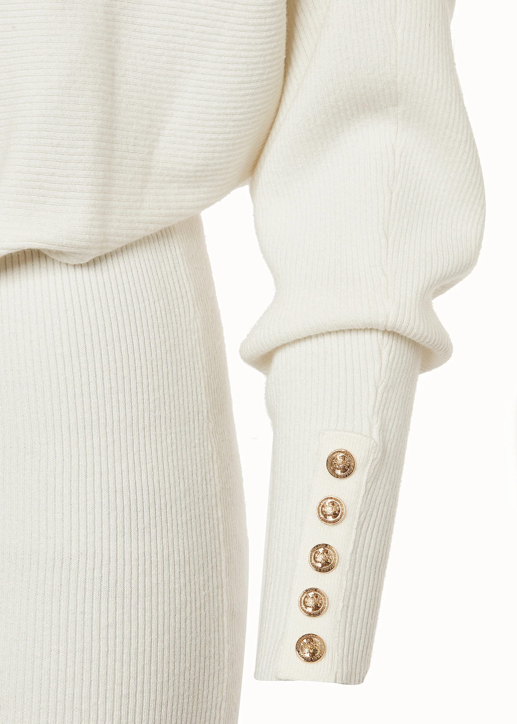 Leyla Knitted Dress (Natural)