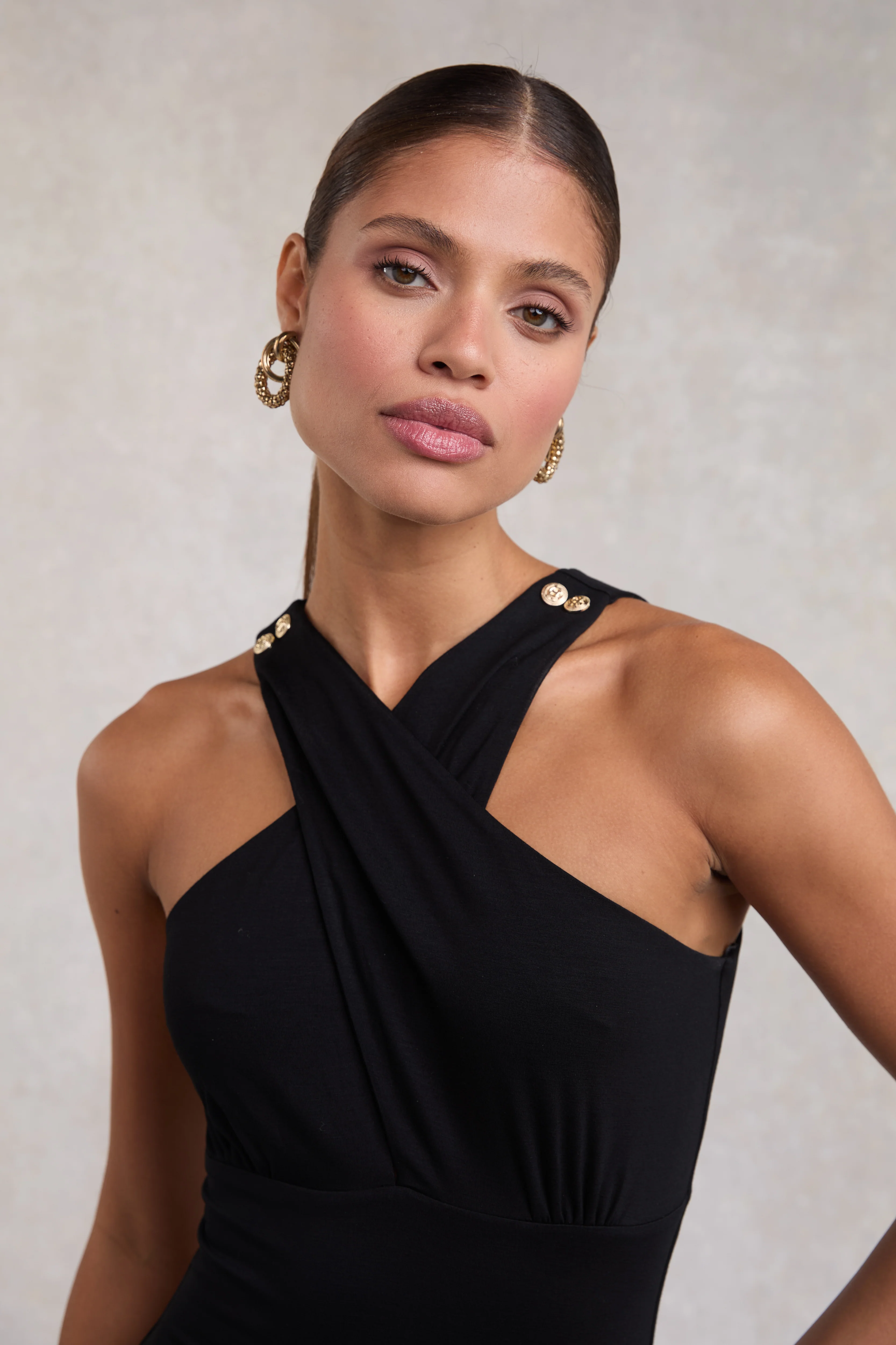 Mayfair Midi Dress (Black)