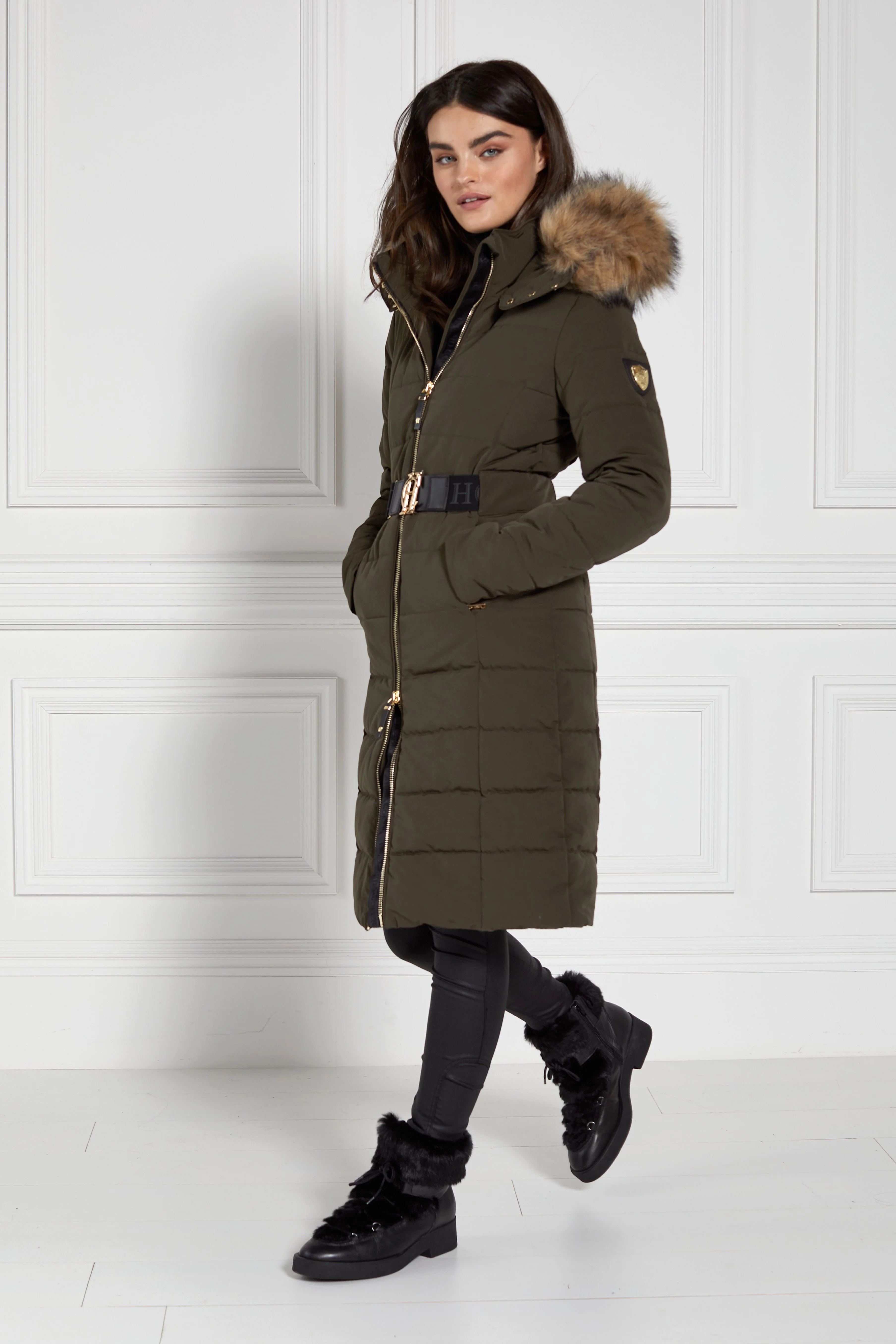 Aspen Puffer Coat (Khaki)