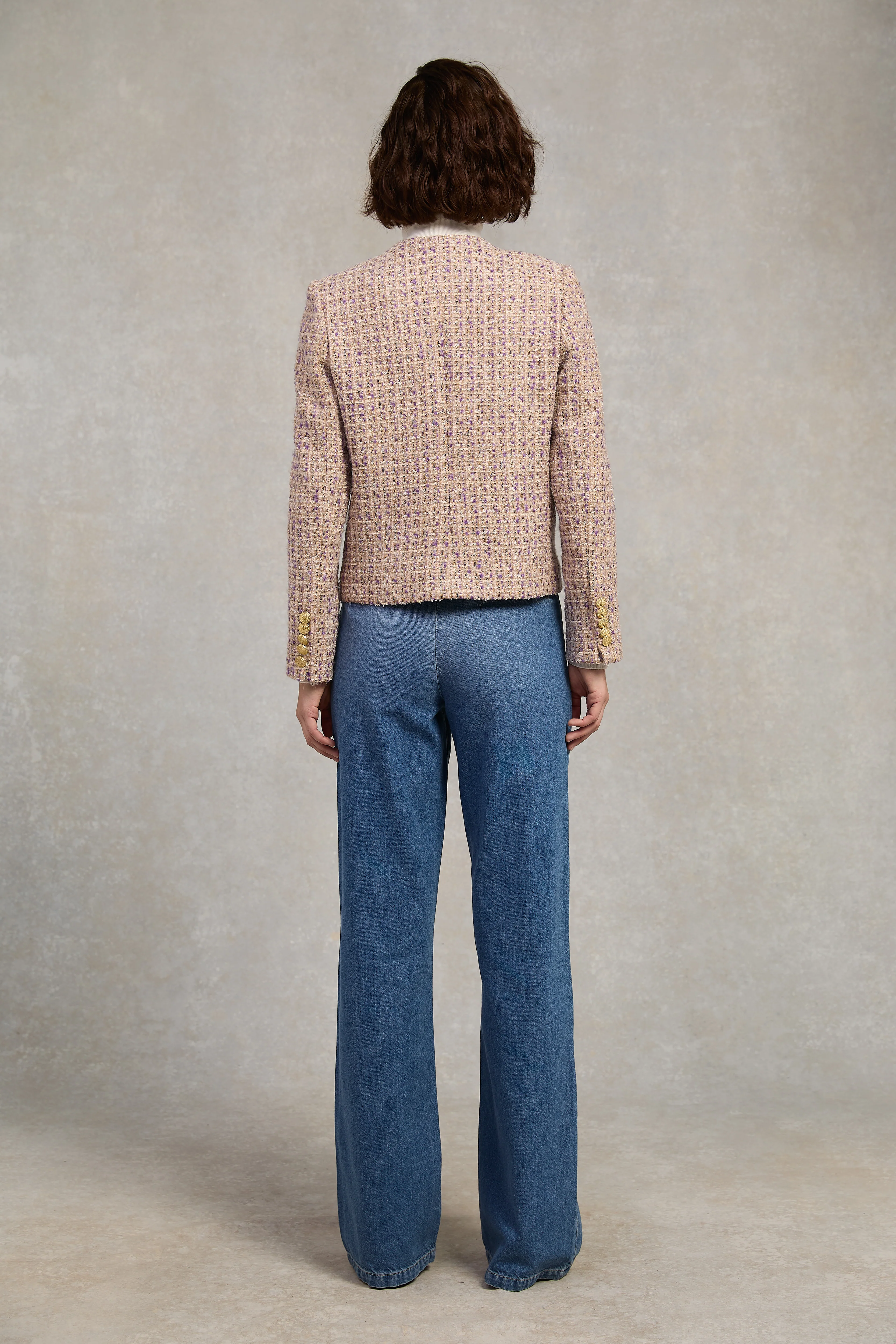 Chelsea Jacket (Lavender Boucle)