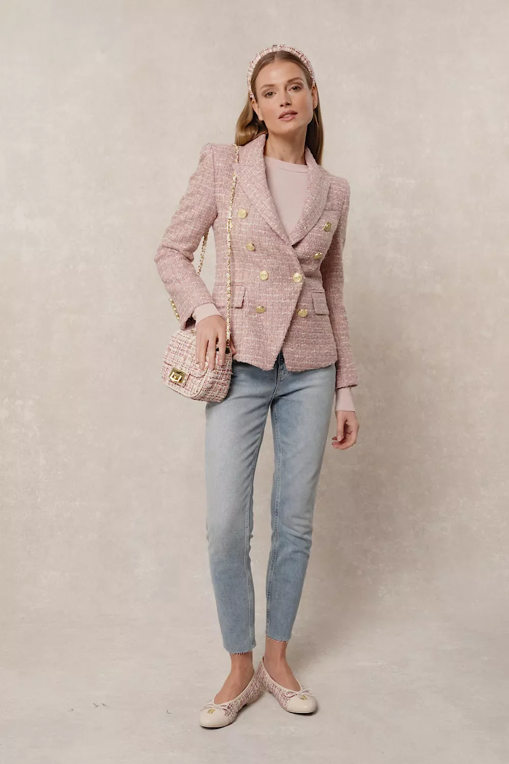 Knightsbridge Blazer (Dusky Rose)