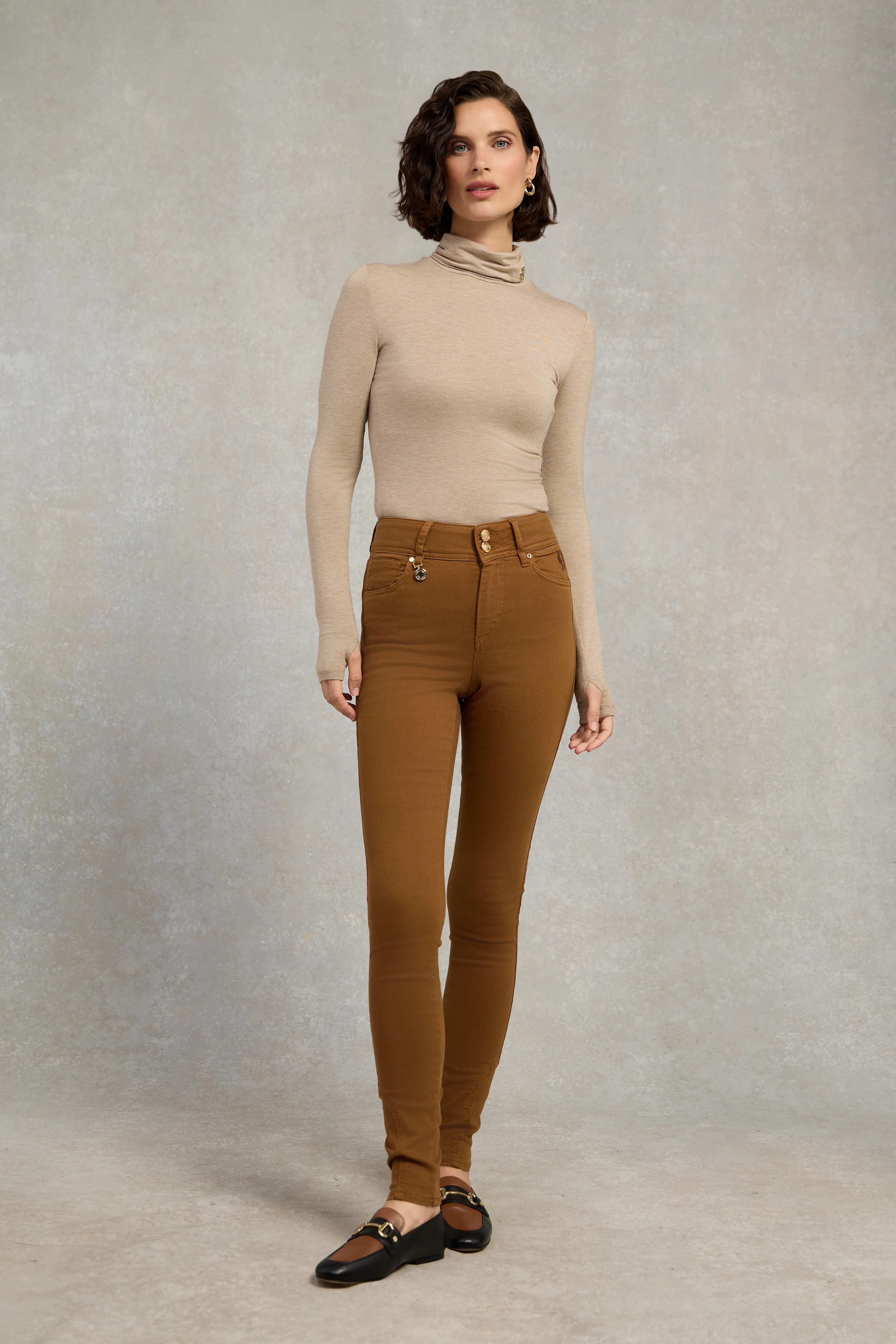 Jodhpur Jean (Dark Caramel)