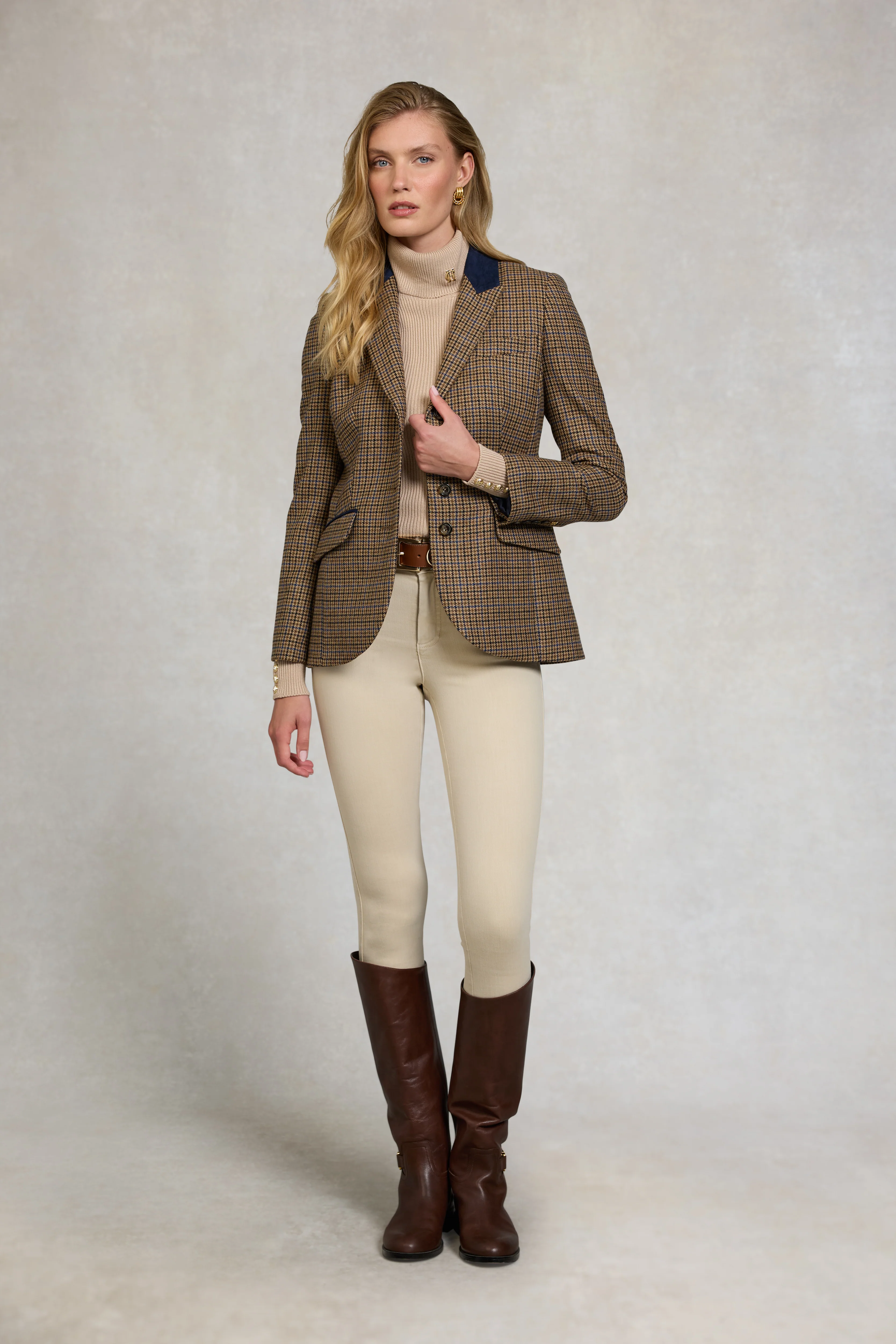 Hacking Jacket (Abbot Check Tweed)