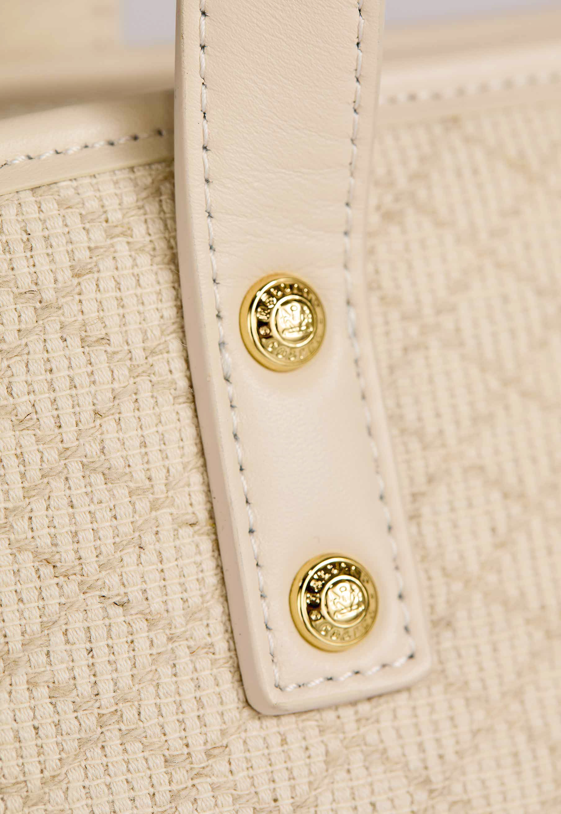 Amalfi Shopper (Woven Cream)