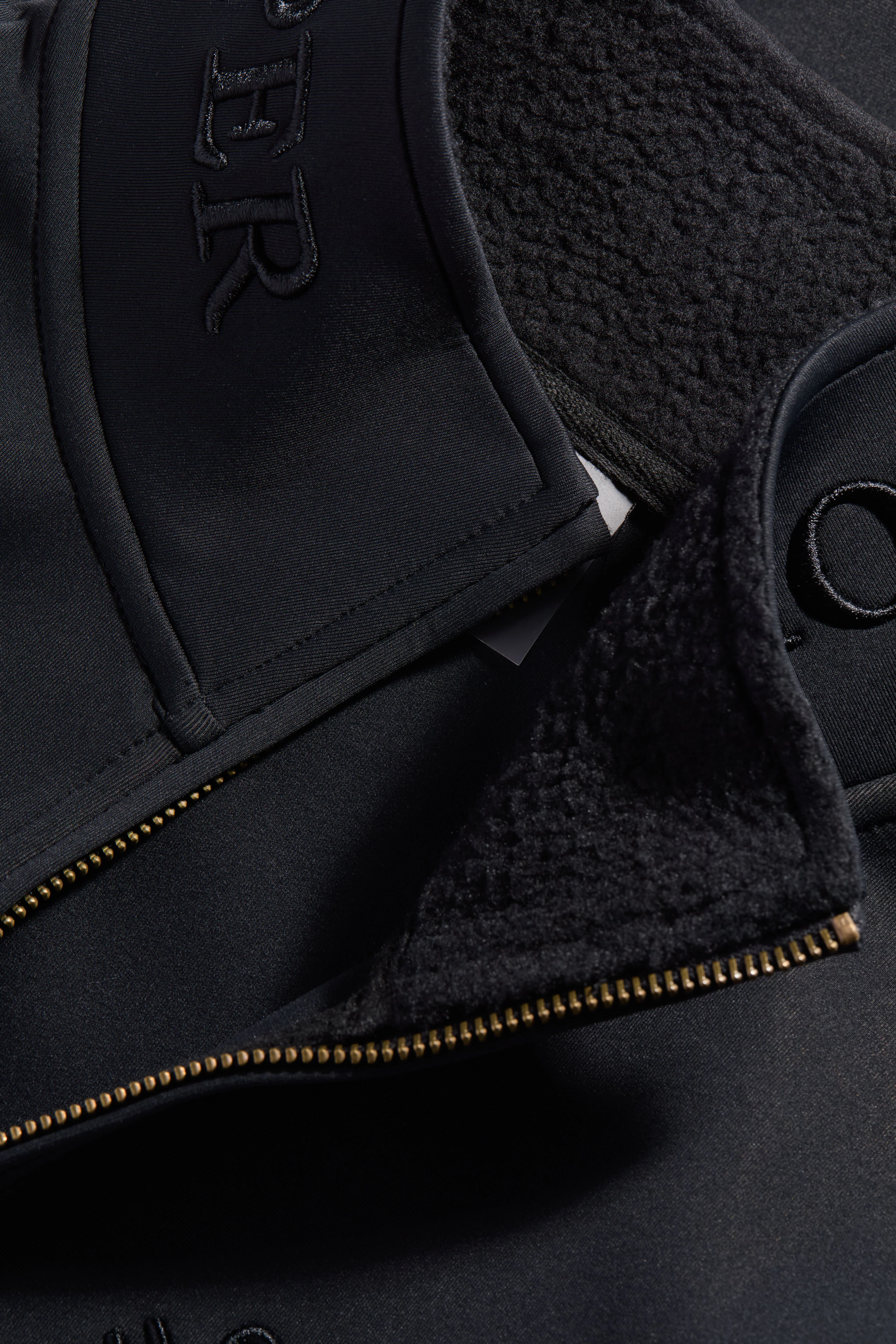 Training Zip Through Sweat (Black)