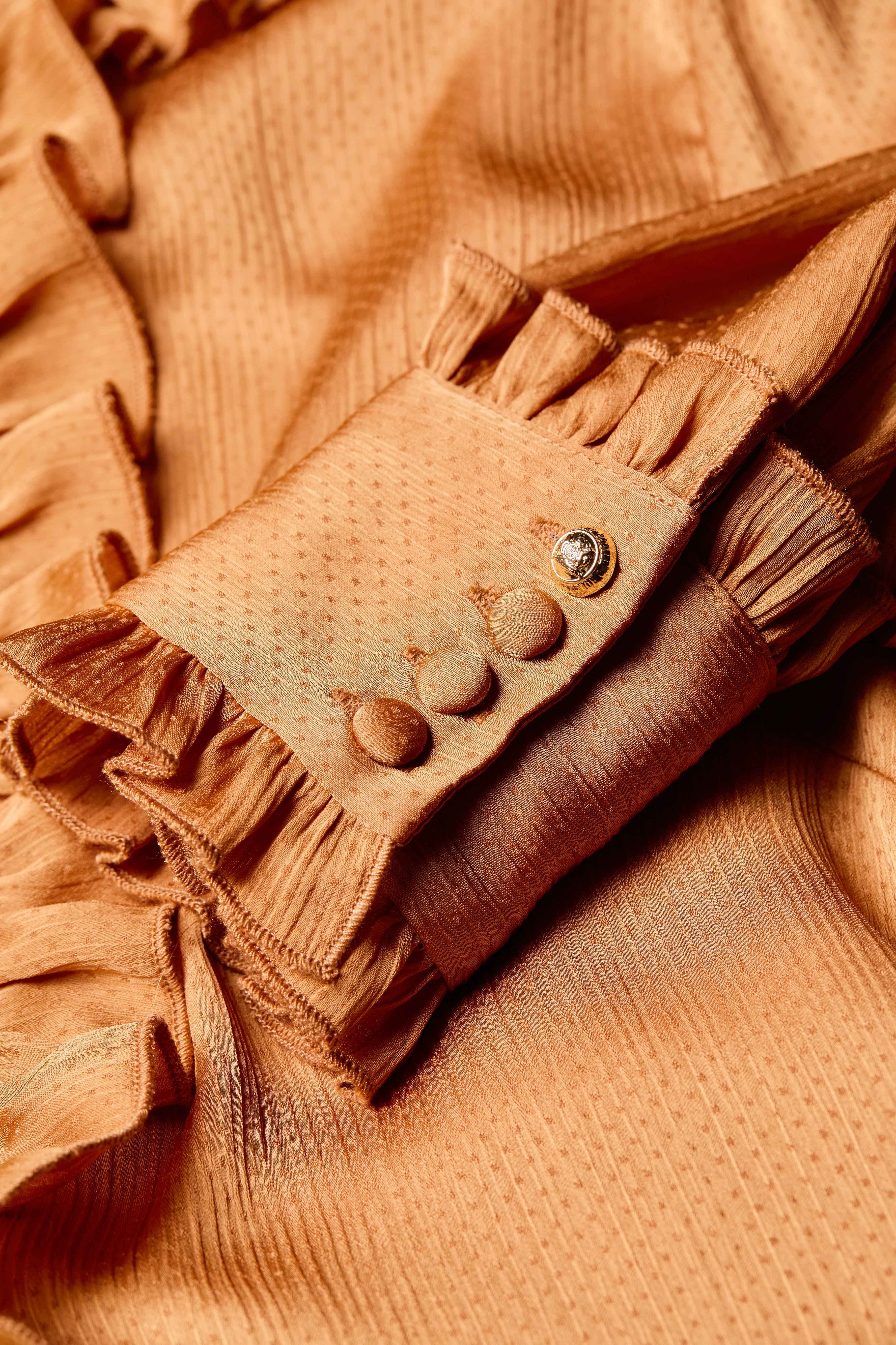 Ruby Ruffle Shirt (Sienna)