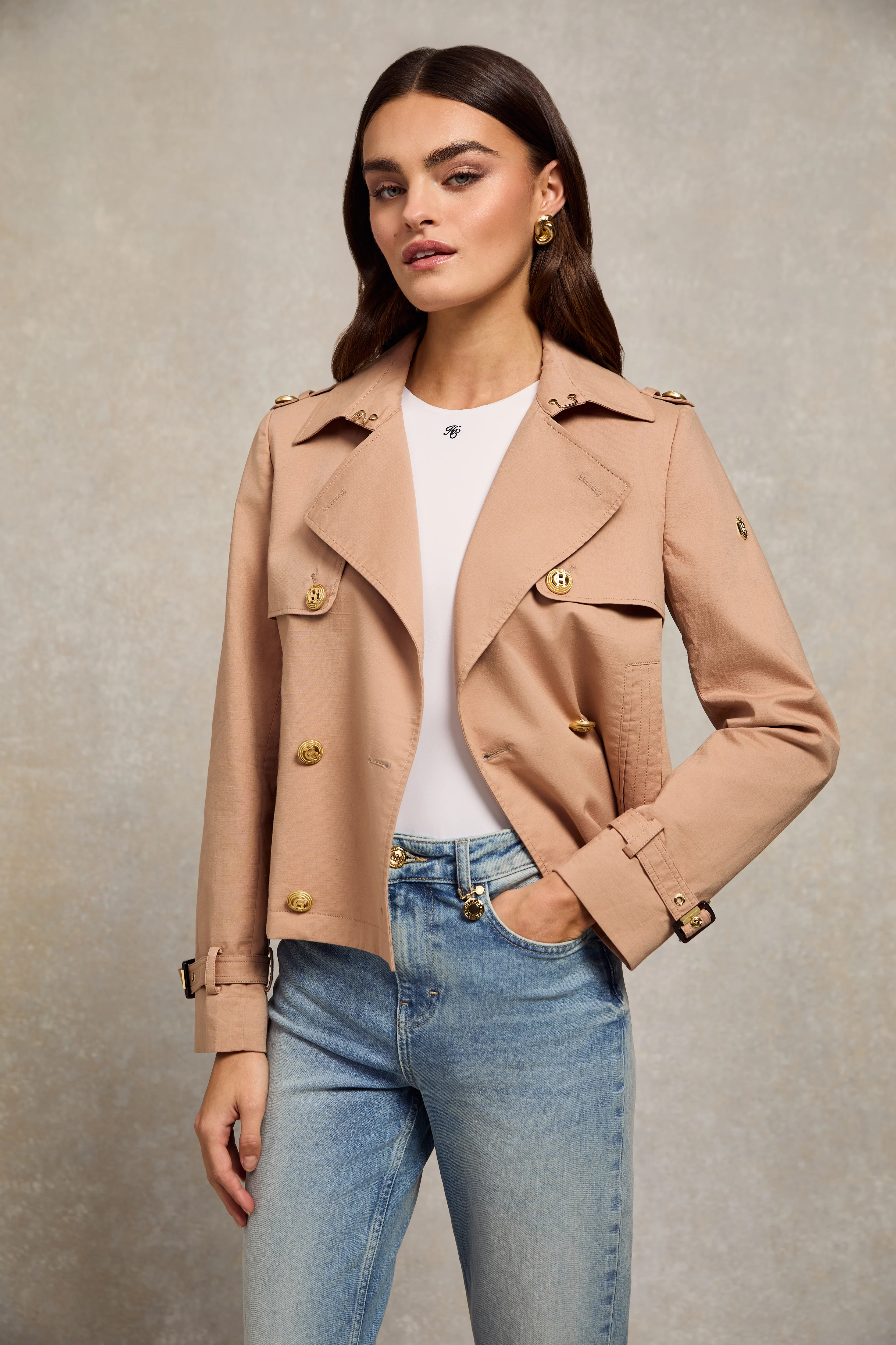 Buckley Trench Jacket (Nude)