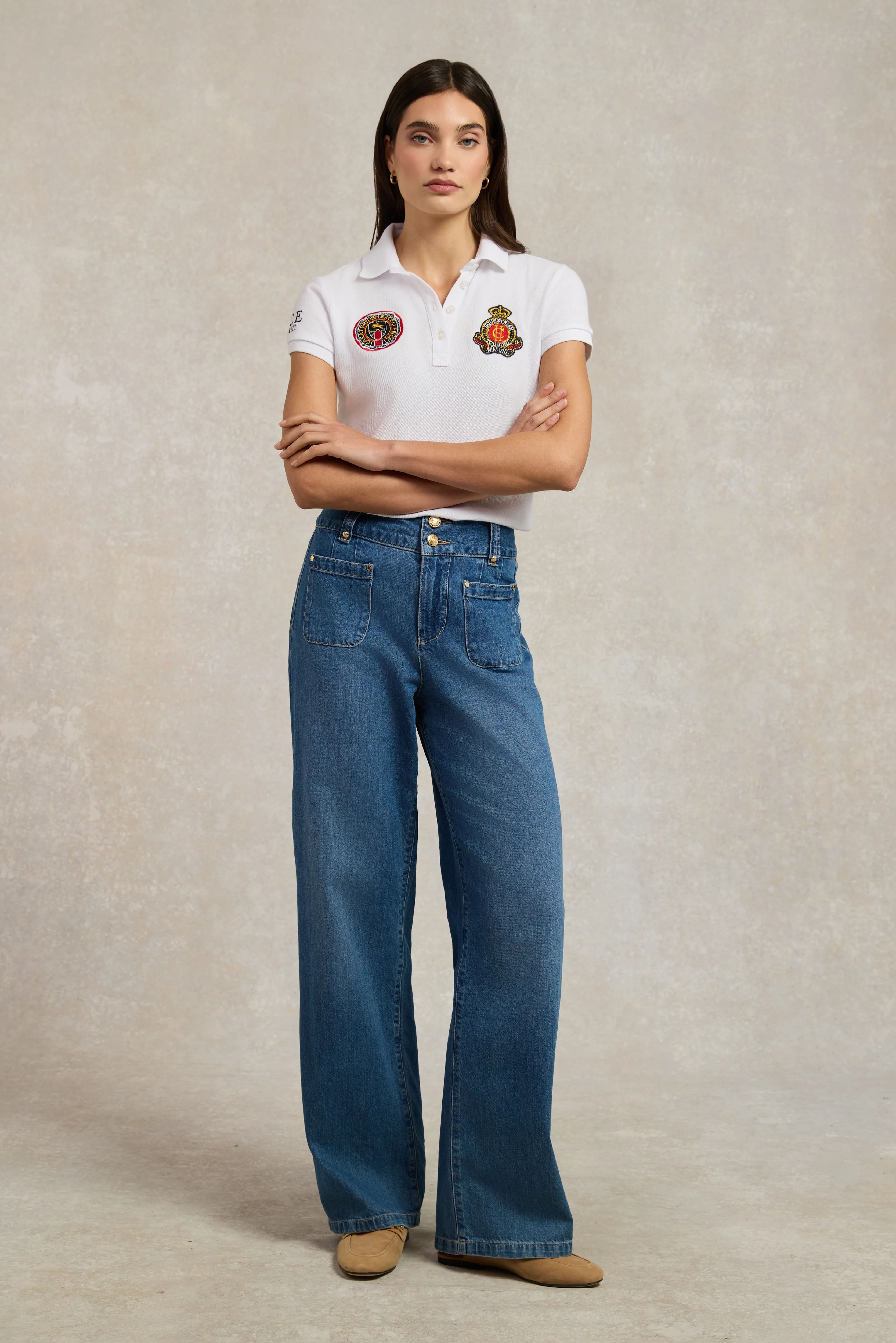 Team Polo Shirt (White)