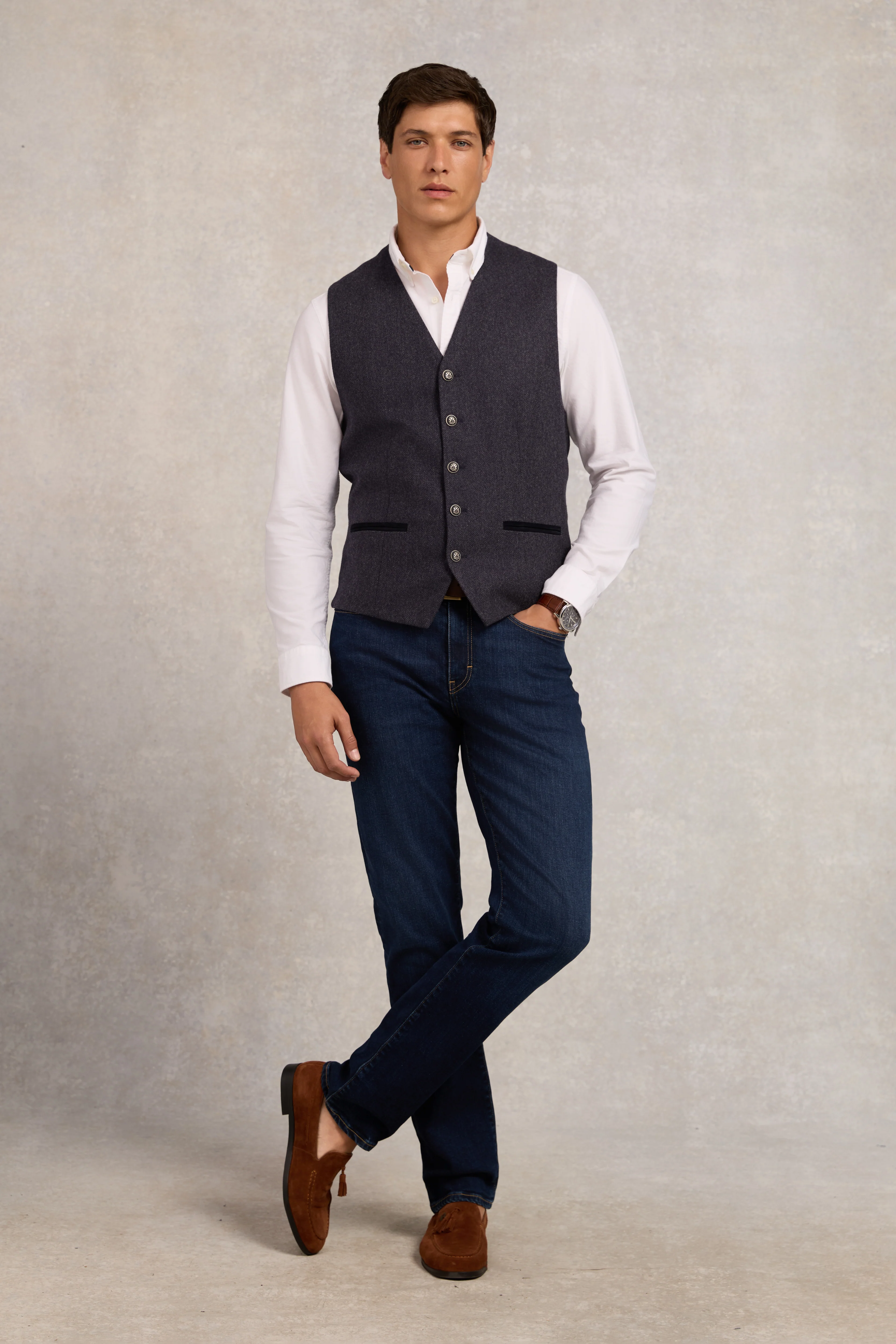 St James Waistcoat (Navy Duke)