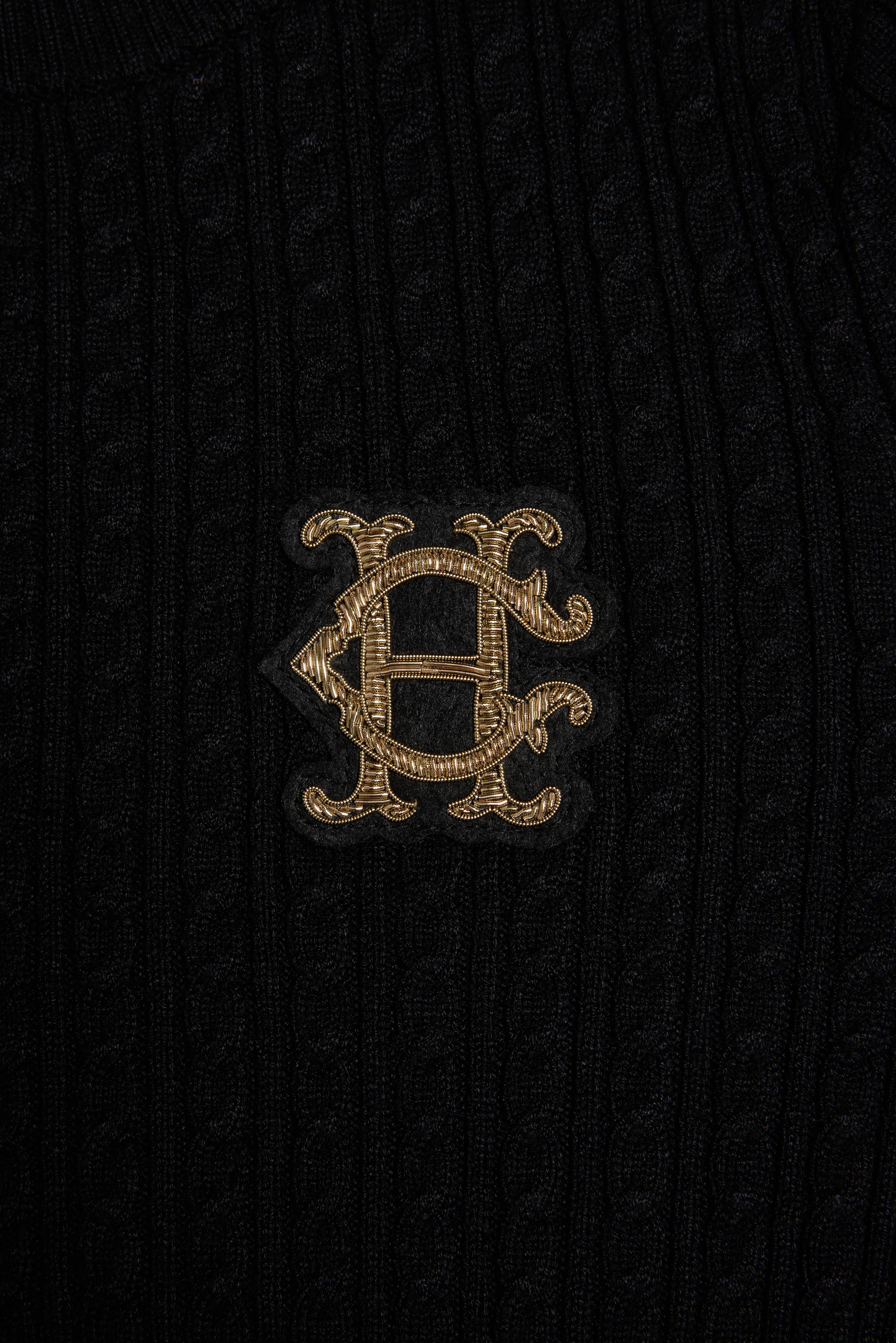 Princeton Crew Neck Knit (Black)