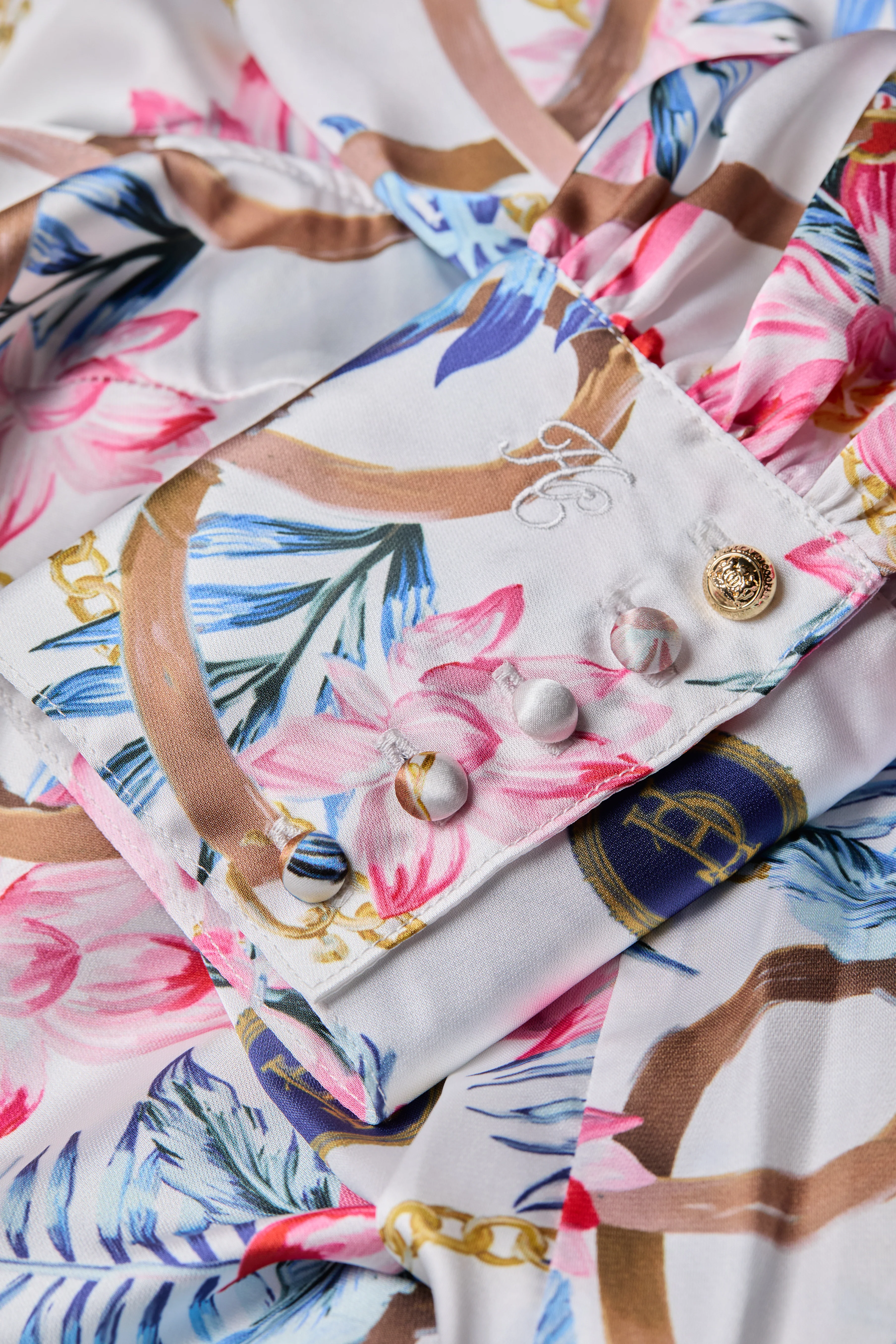 Isla Ruffle Shirt (Seychelles)