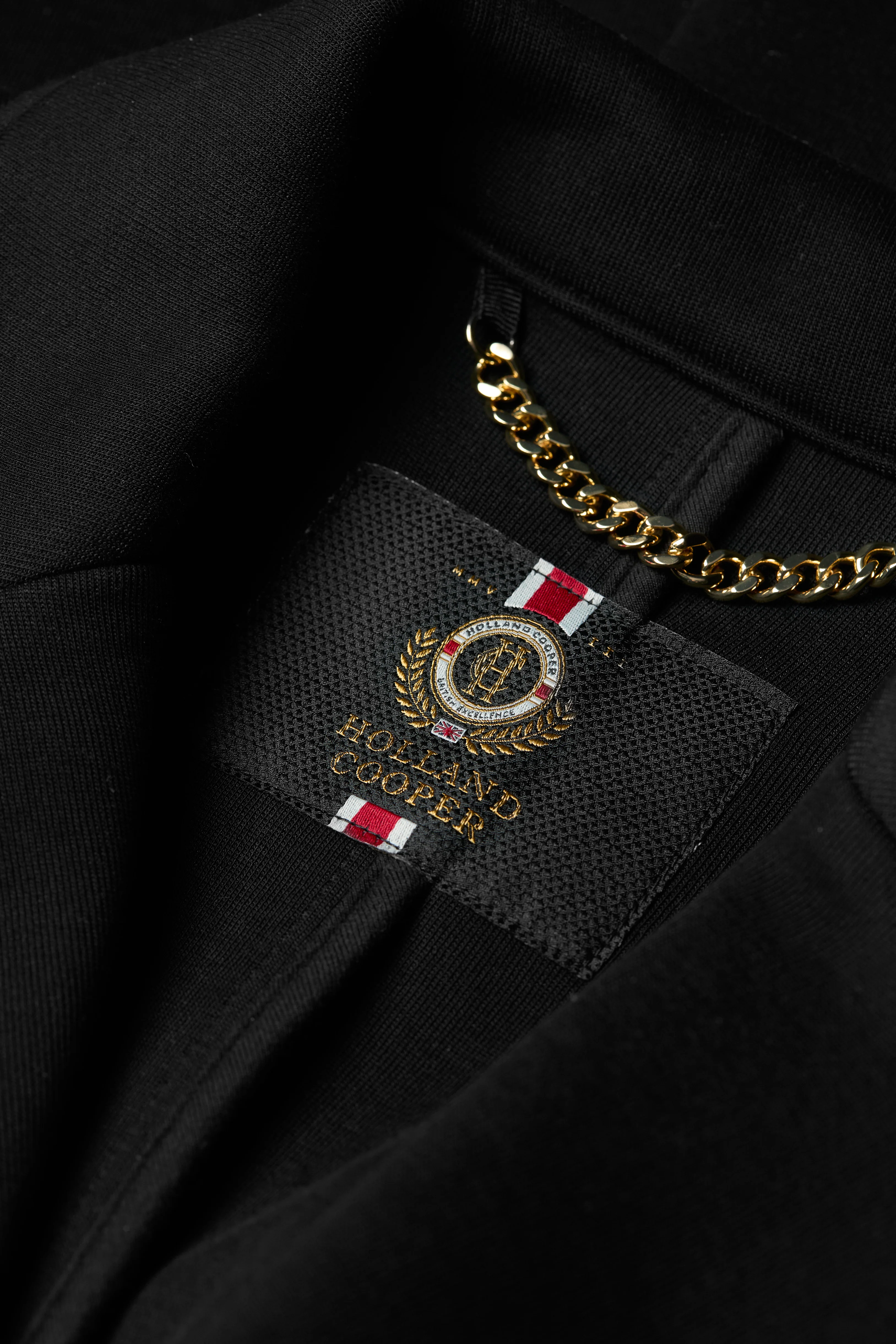 Henley Double Breasted Blazer (Black)