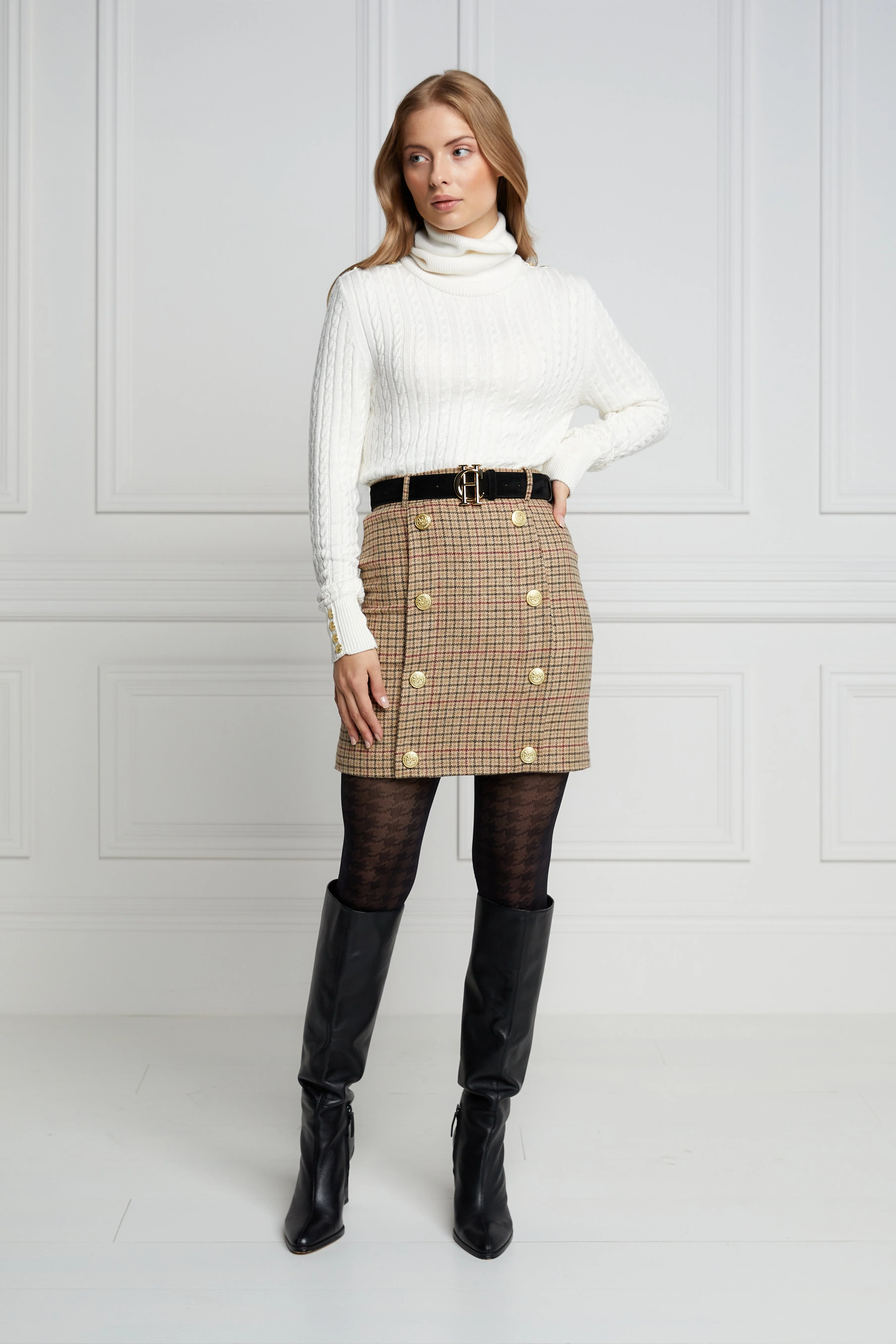 Knightsbridge Skirt (Charlton Tweed)
